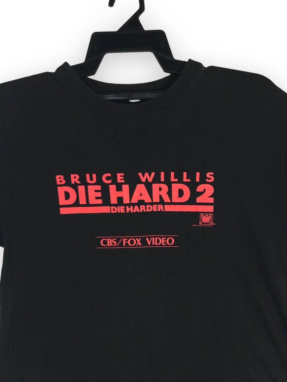 Vintage Vintage rare 1990 Die Hard Bruce Willis Size US M / EU 48-50 / 2 - 2 Thumbnail
