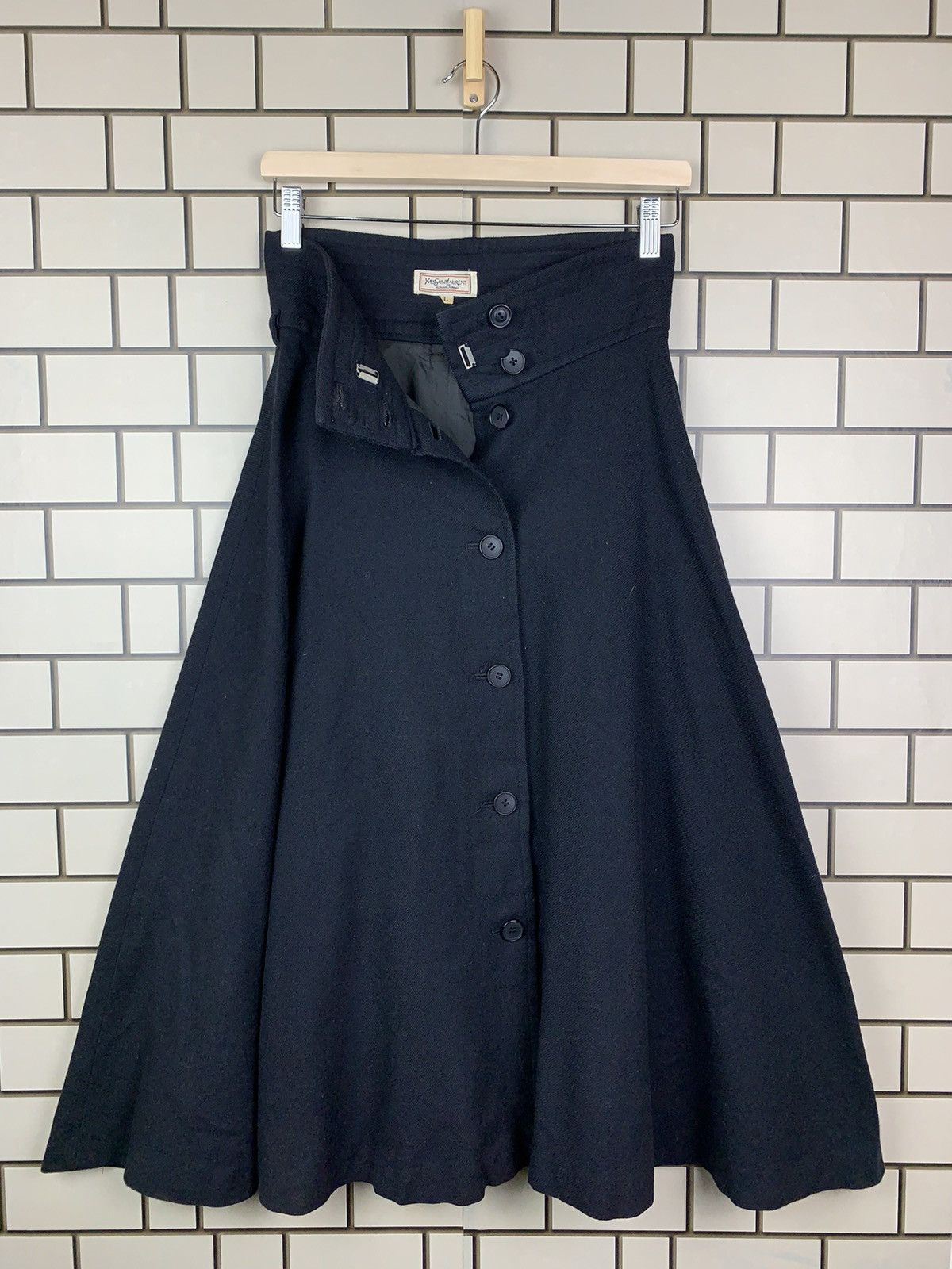 Yves Saint Laurent 🔥 Vintage Ysl Skirts Size 28" / US 6 / IT 42 - 11 Thumbnail