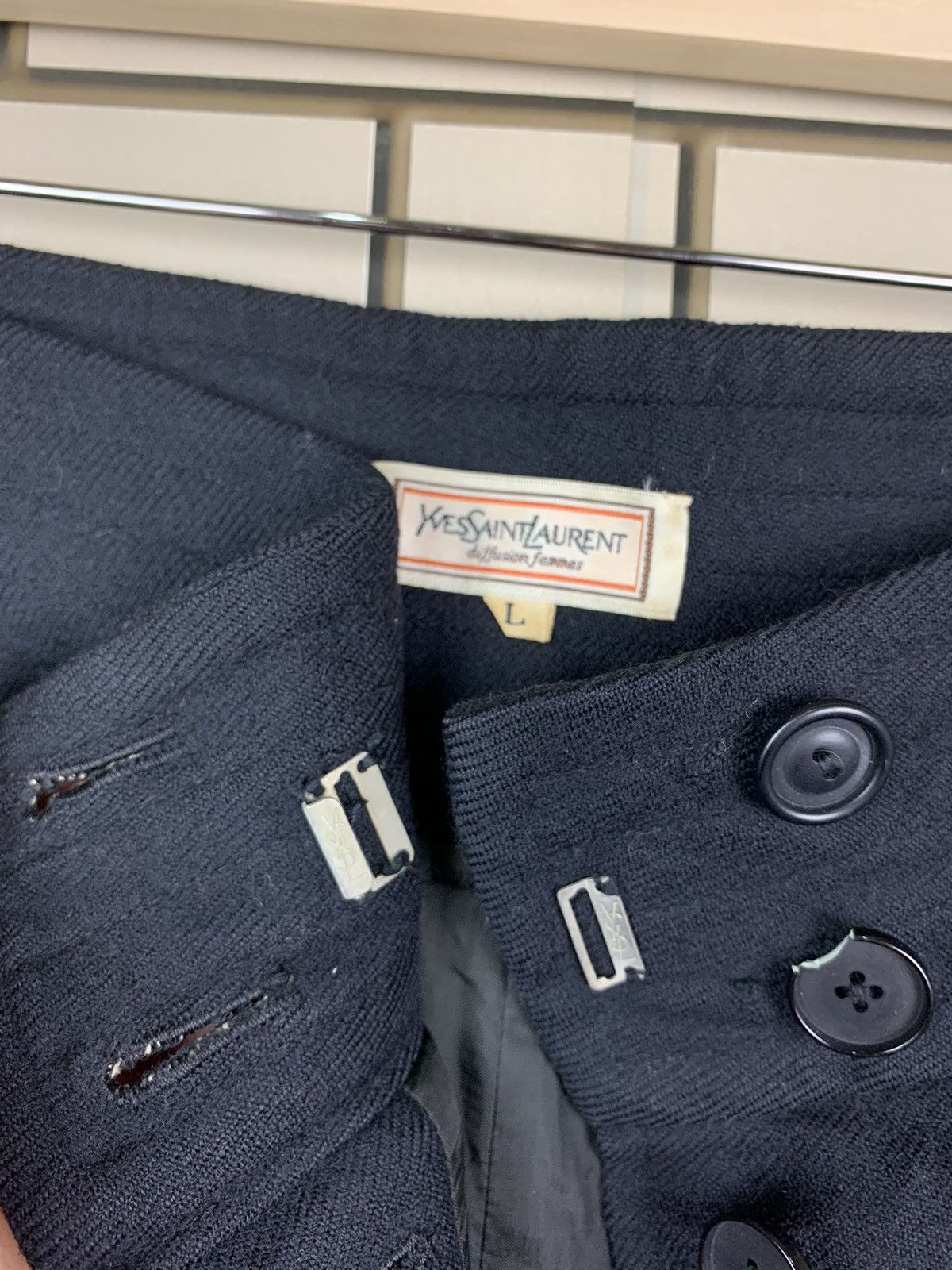 Yves Saint Laurent 🔥 Vintage Ysl Skirts Size 28" / US 6 / IT 42 - 15 Thumbnail