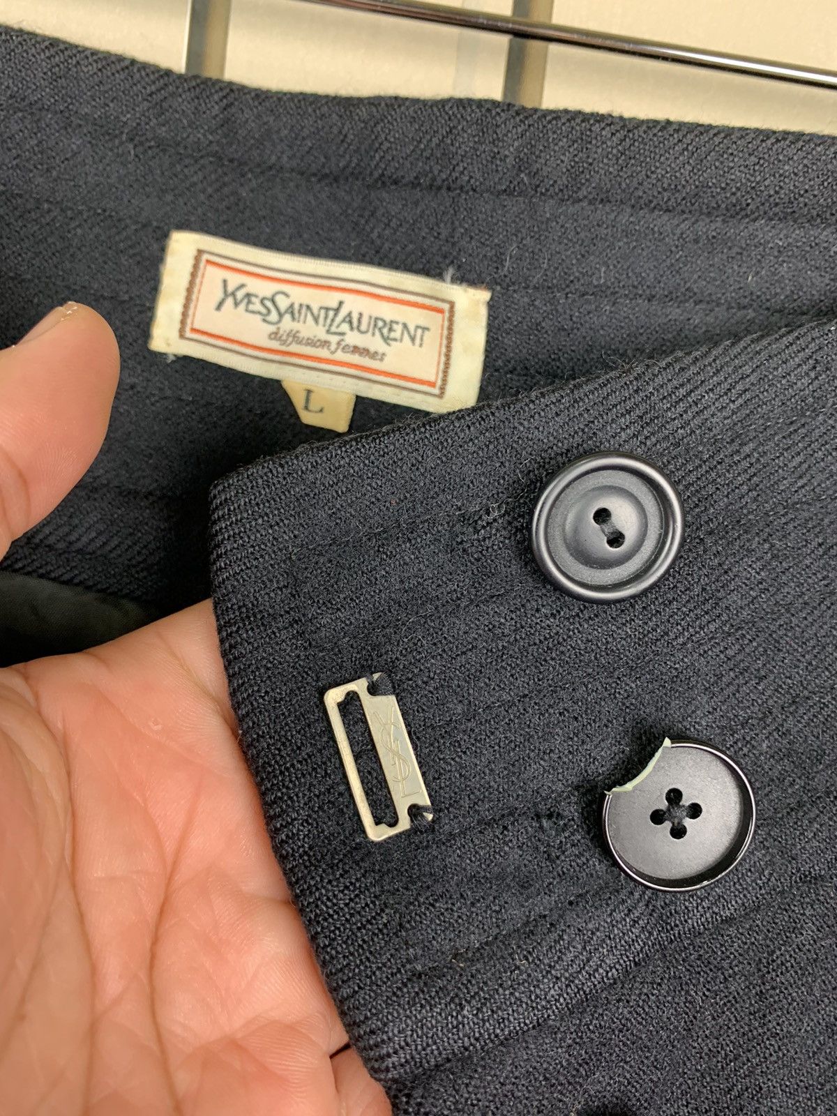 Yves Saint Laurent 🔥 Vintage Ysl Skirts Size 28" / US 6 / IT 42 - 16 Thumbnail