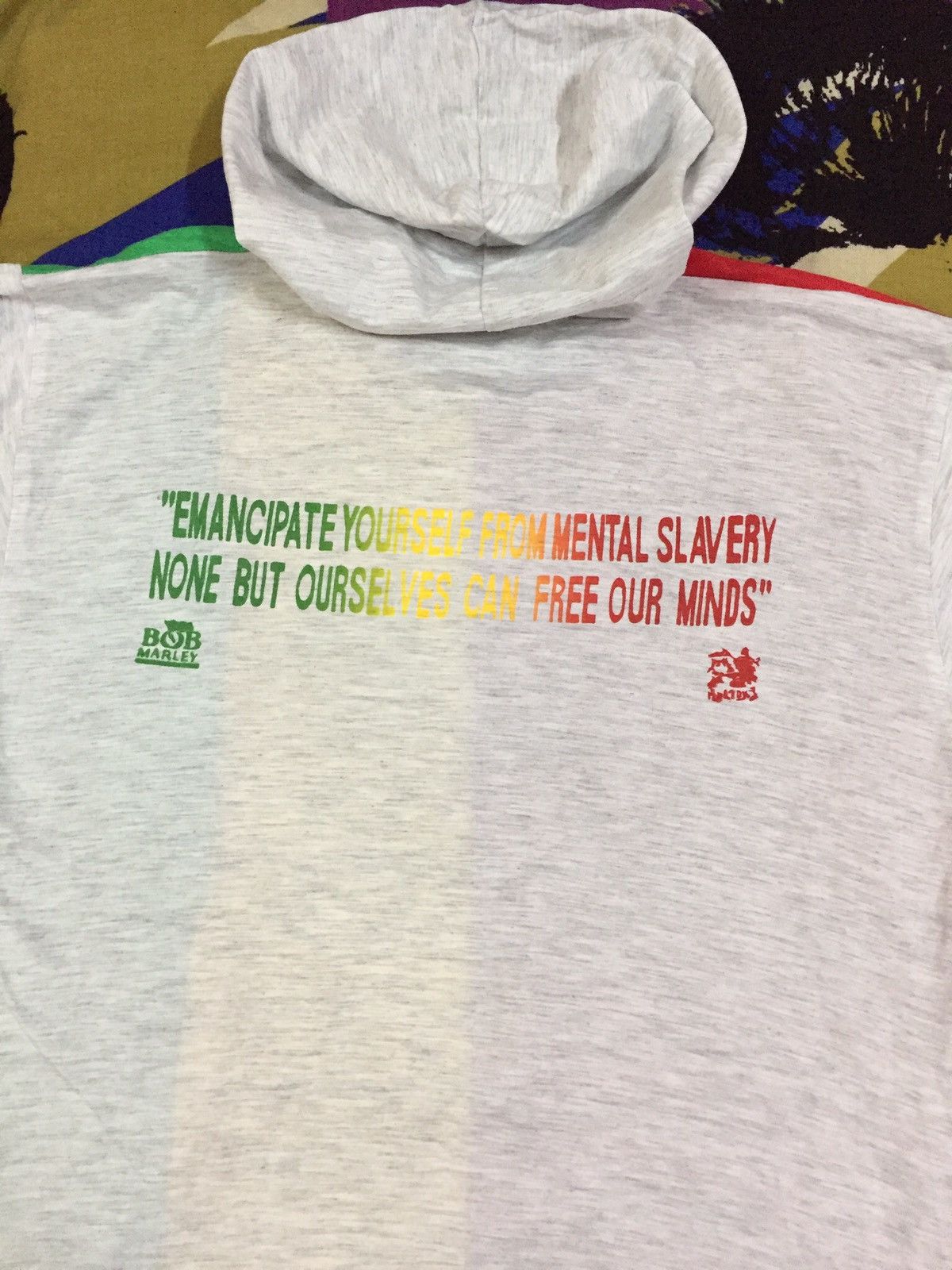 Bob Marley Vintage Bob Marley Rasta Pioneer of Reggae Jamaican Sweater Size US L / EU 52-54 / 3 - 5 Thumbnail