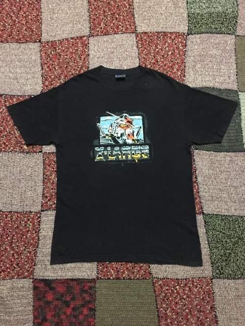 Vintage Vintage RARE X-Large X Gundam T-Shirt Size US L / EU 52-54 / 3 - 1 Thumbnail