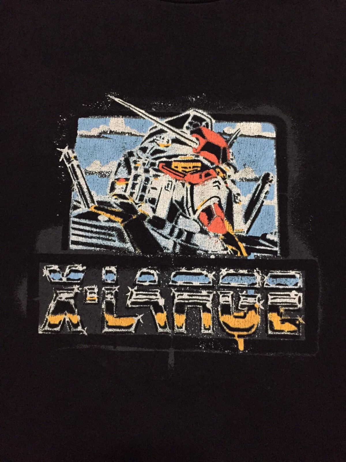 Vintage Vintage RARE X-Large X Gundam T-Shirt Size US L / EU 52-54 / 3 - 2 Thumbnail