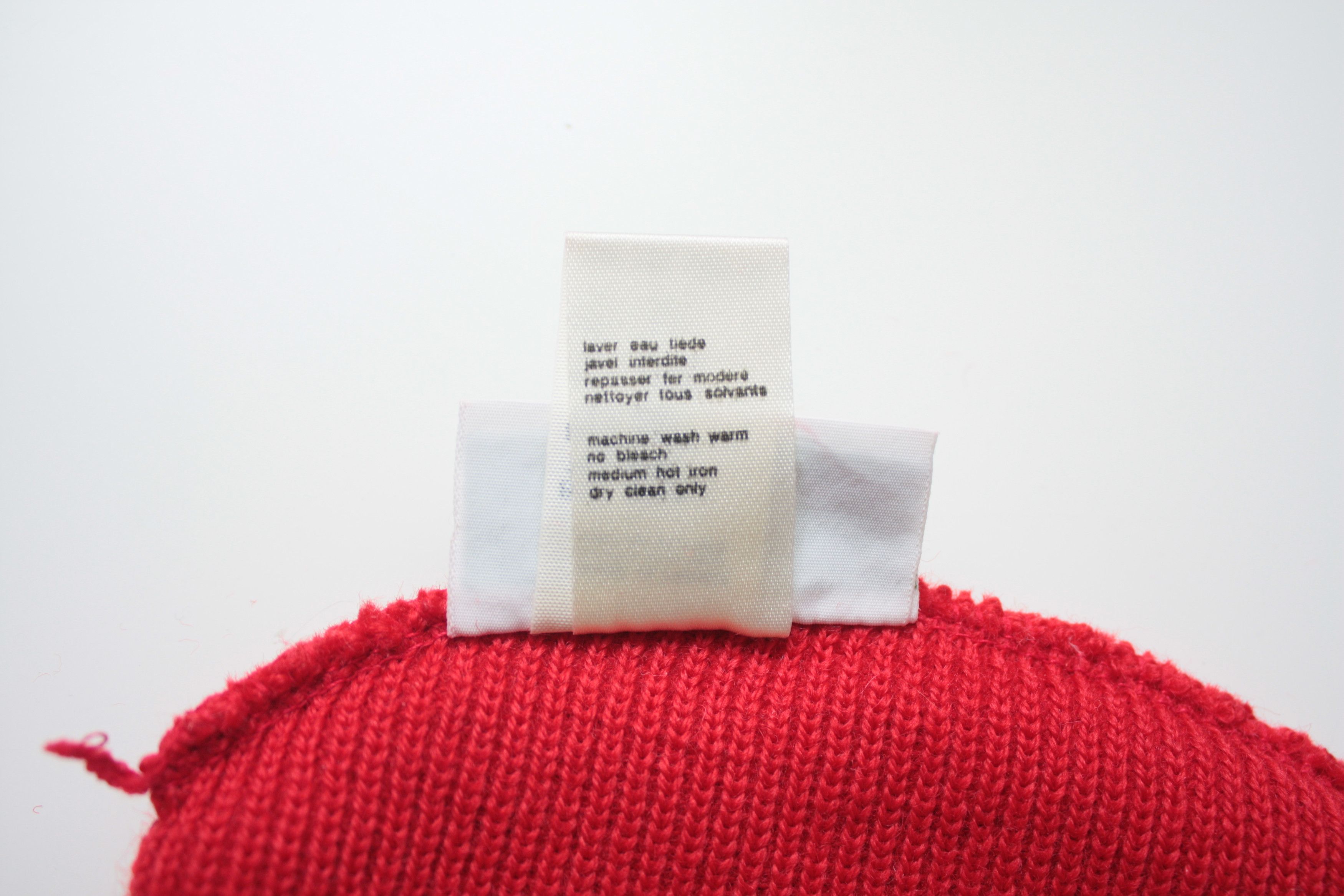 Lacoste Lacoste Vintage Red Hat Wool Silk Blend Made In France Size ONE SIZE - 7 Thumbnail