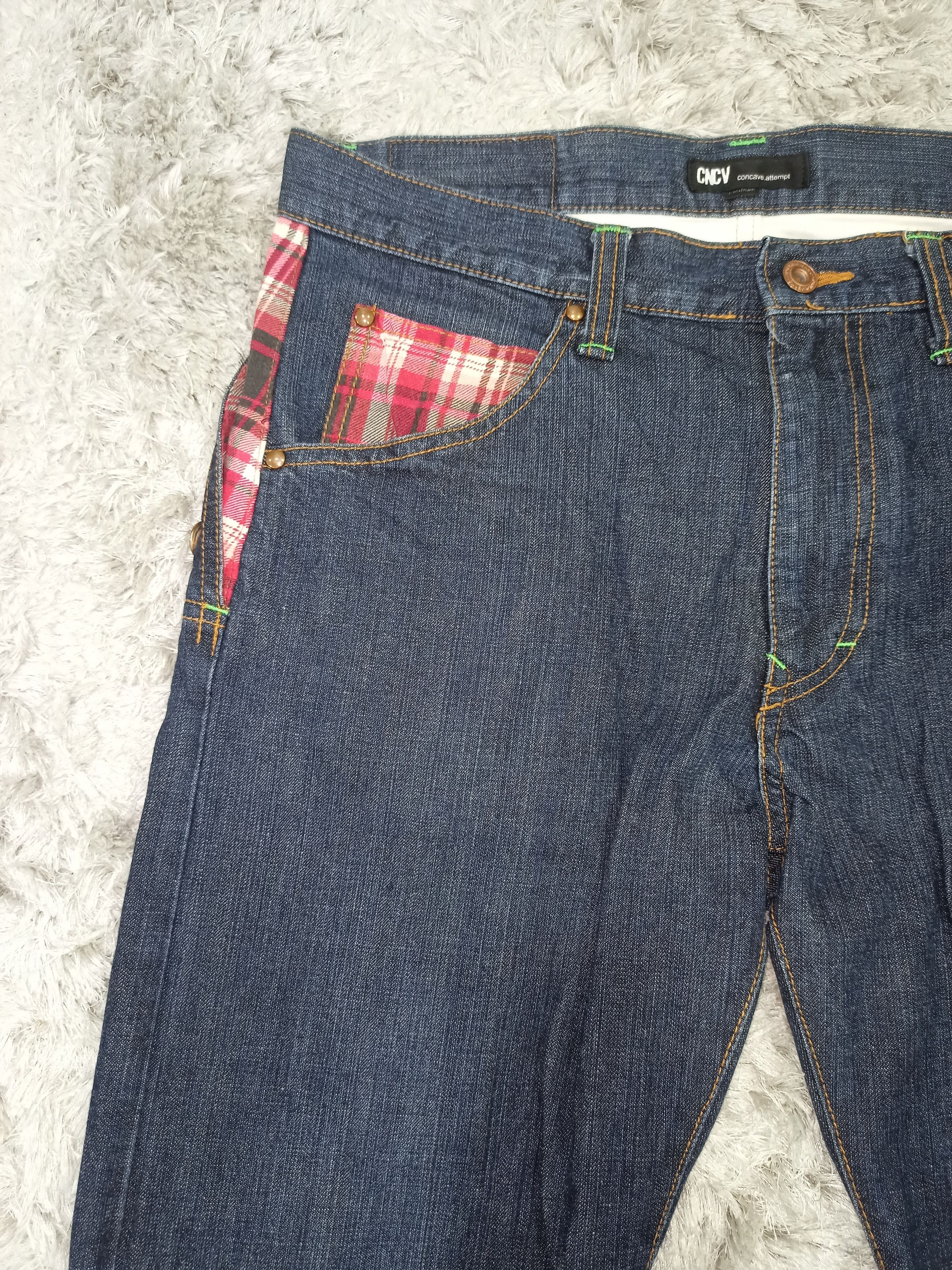 Japanese Brand Vintage Made in Japan CNCV Denim Jeans Size US 34 / EU 50 - 10 Thumbnail