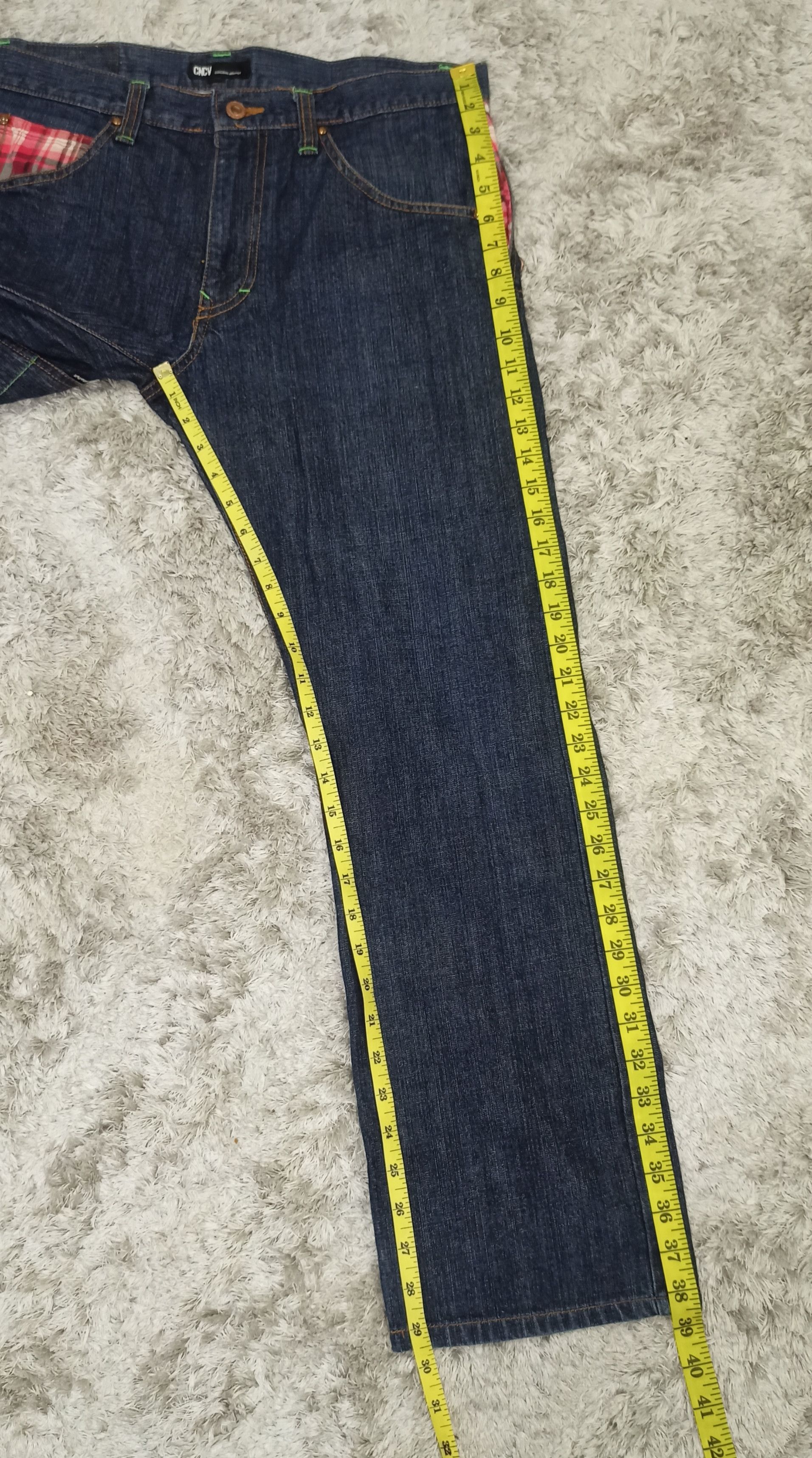 Japanese Brand Vintage Made in Japan CNCV Denim Jeans Size US 34 / EU 50 - 4 Thumbnail