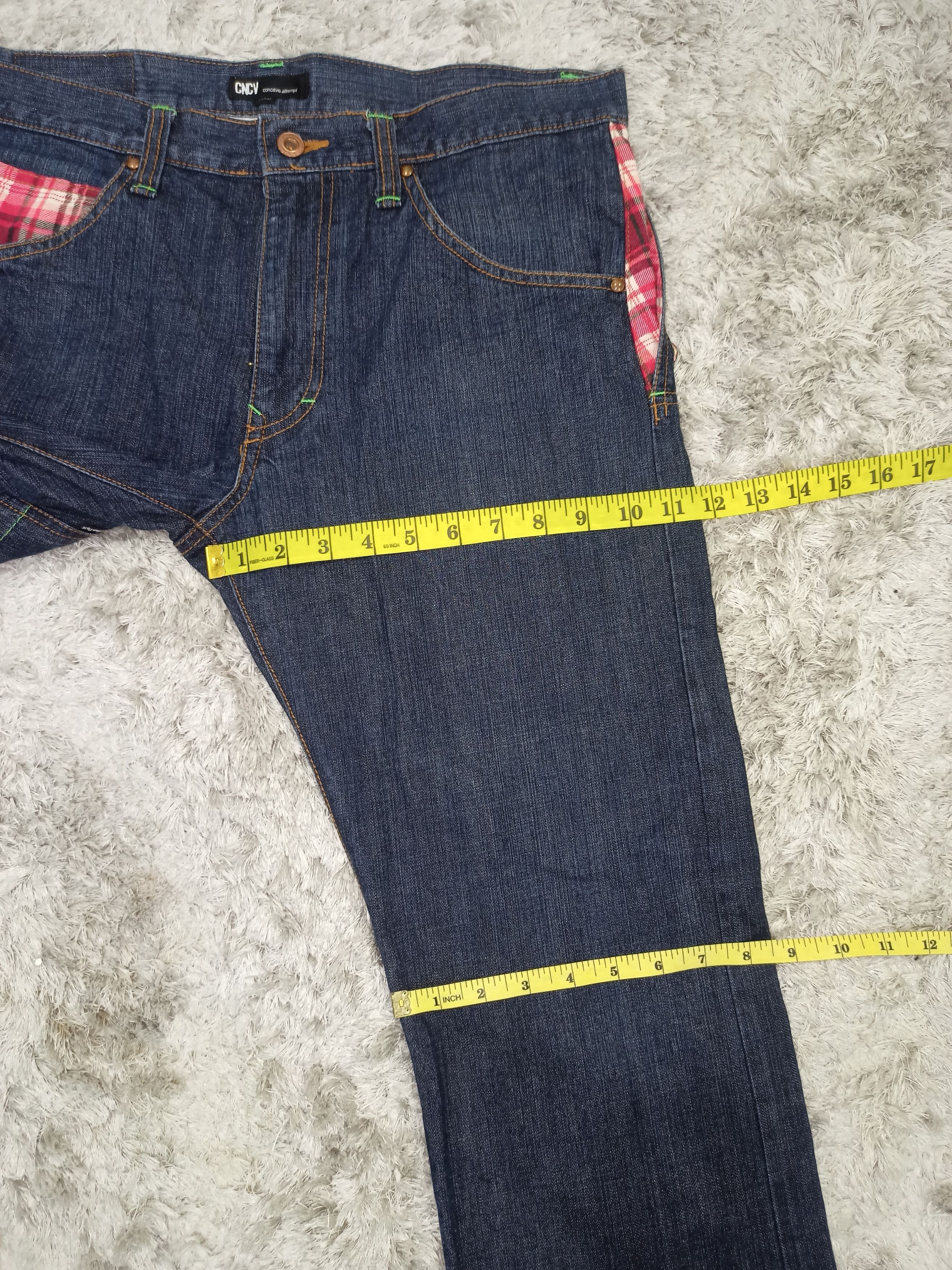 Japanese Brand Vintage Made in Japan CNCV Denim Jeans Size US 34 / EU 50 - 5 Thumbnail
