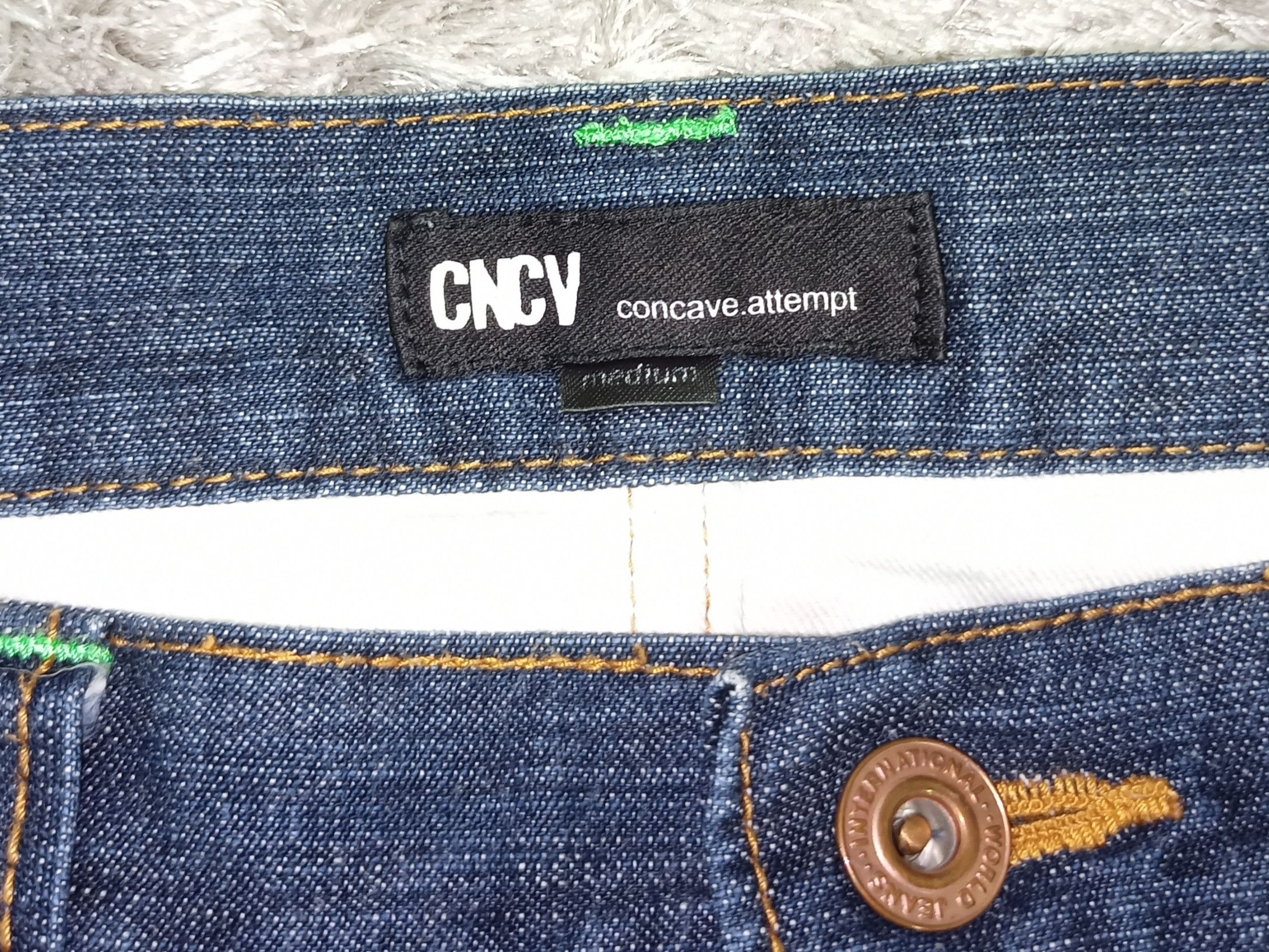 Japanese Brand Vintage Made in Japan CNCV Denim Jeans Size US 34 / EU 50 - 18 Thumbnail