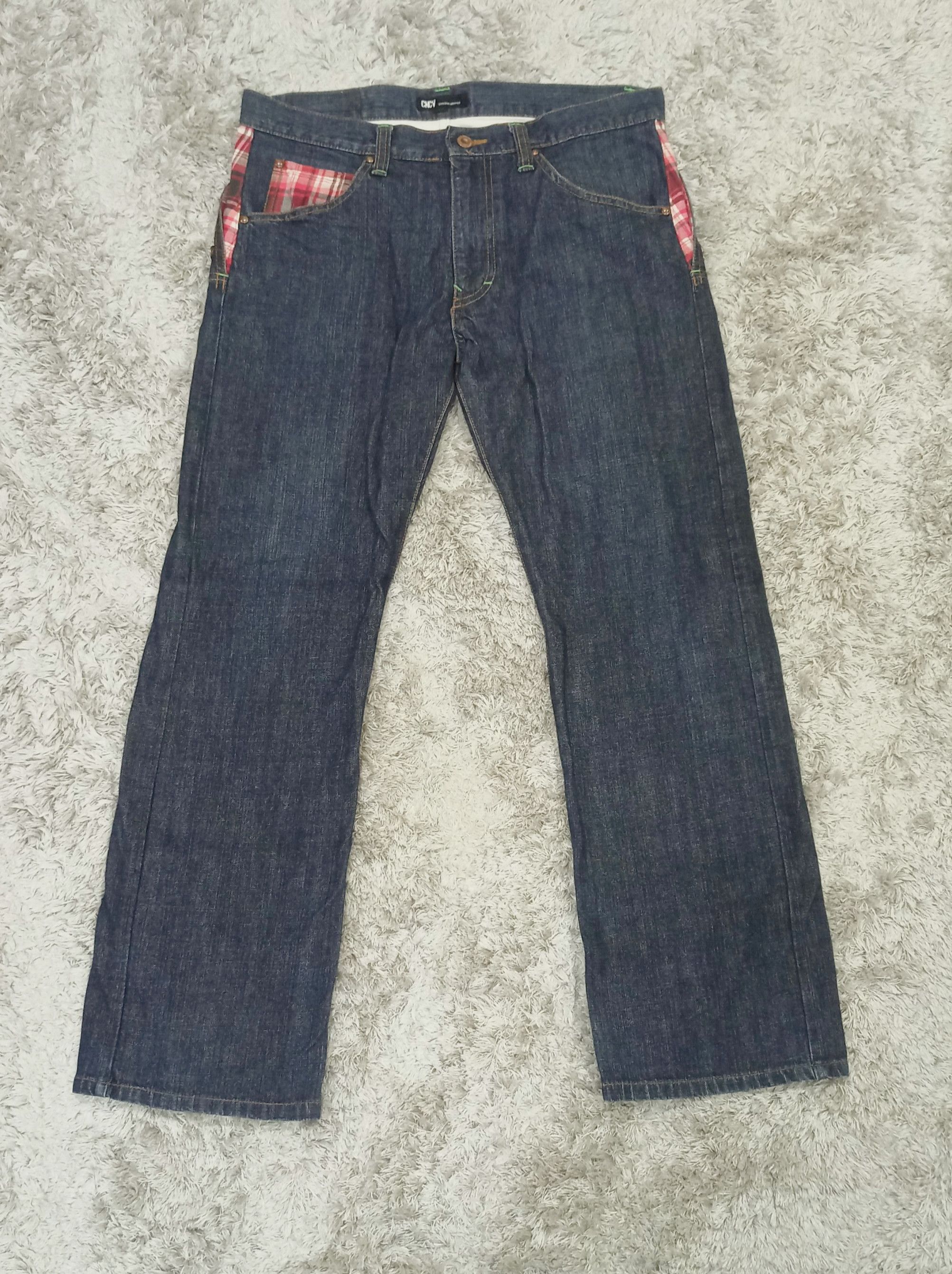 Japanese Brand Vintage Made in Japan CNCV Denim Jeans Size US 34 / EU 50 - 2 Thumbnail