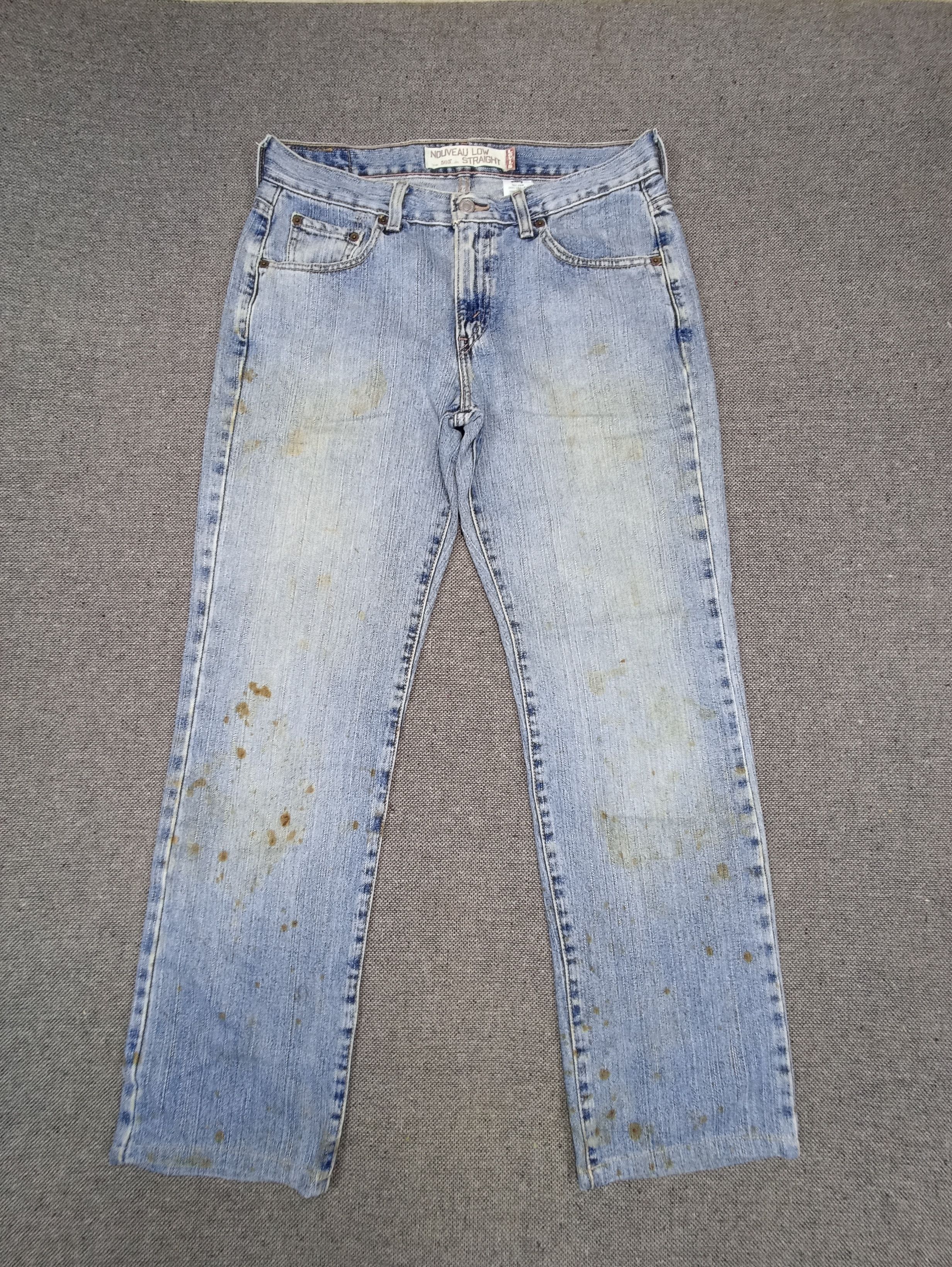 Levi's × Vintage Vintage Levis 505 Blue Wash Jeans - J161 Size US 33 - 1 Thumbnail