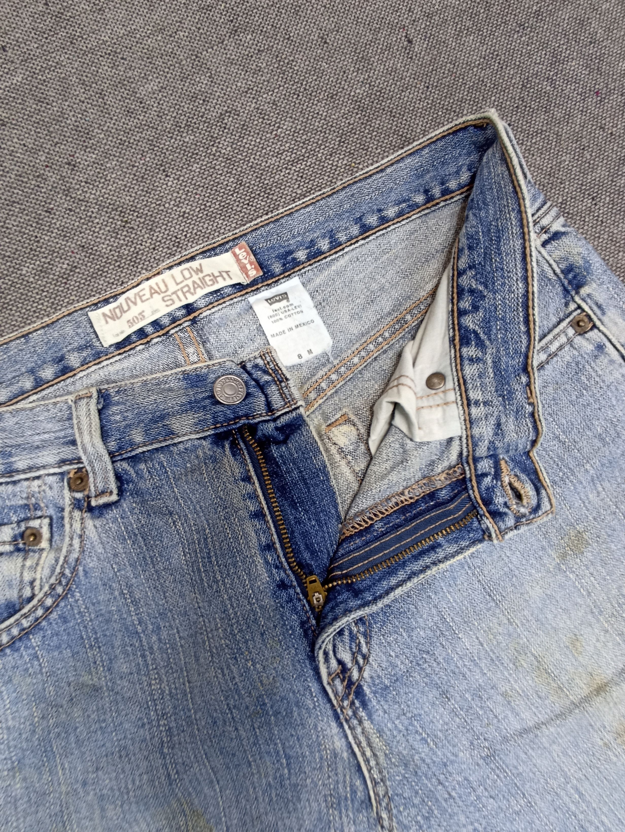 Levi's × Vintage Vintage Levis 505 Blue Wash Jeans - J161 Size US 33 - 3 Thumbnail