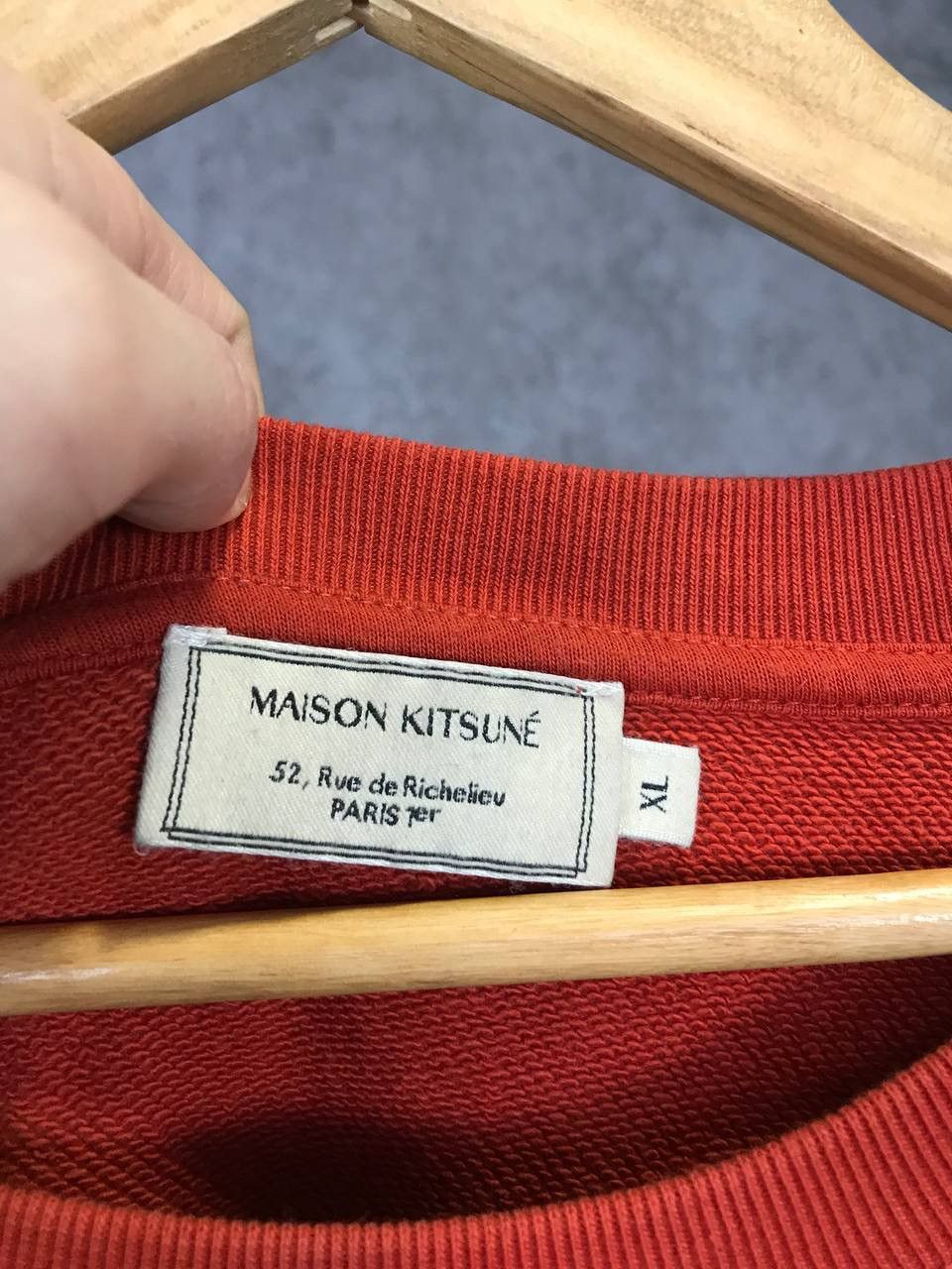Maison Kitsune Maison Kitsune designer sweatshirt Size US XL / EU 56 / 4 - 5 Thumbnail