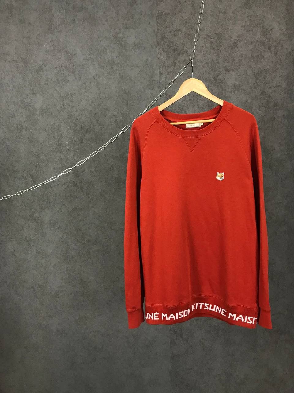 Maison Kitsune Maison Kitsune designer sweatshirt Size US XL / EU 56 / 4 - 1 Thumbnail