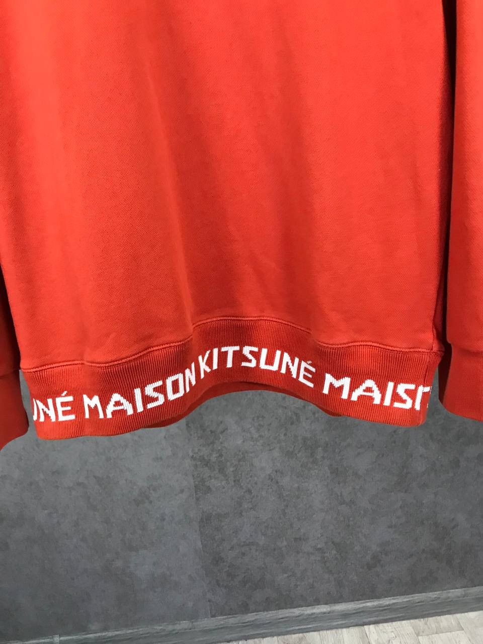 Maison Kitsune Maison Kitsune designer sweatshirt Size US XL / EU 56 / 4 - 4 Thumbnail