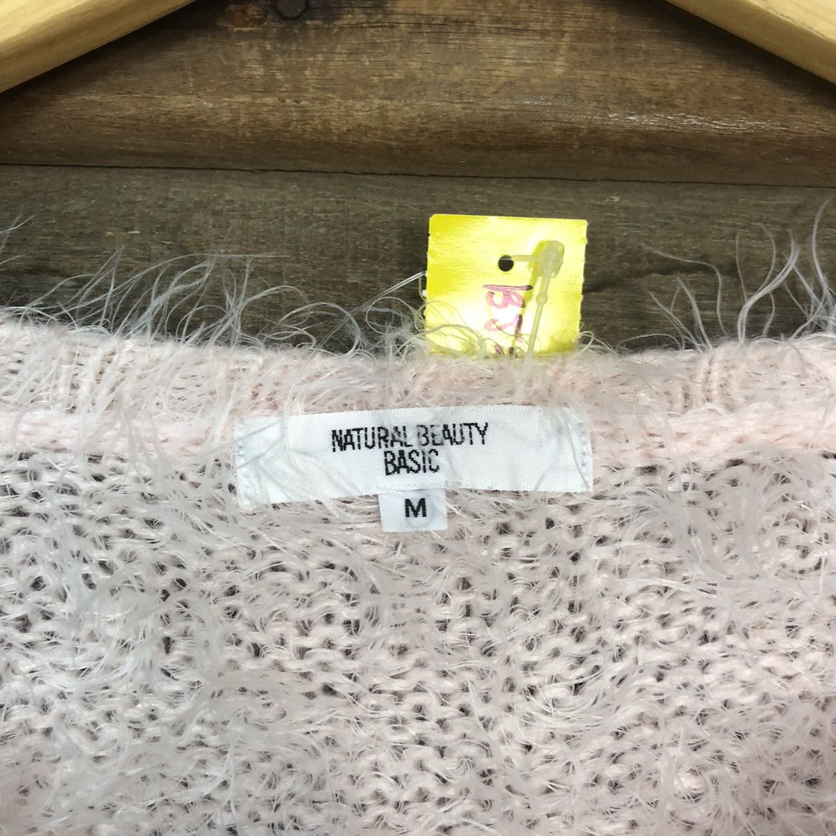 Homespun Knitwear × Japanese Brand × Vintage DLS Natural Beauty Shag Shaggy Fur Mohair Knitwear #BB577 Size M / US 6-8 / IT 42-44 - 6 Thumbnail