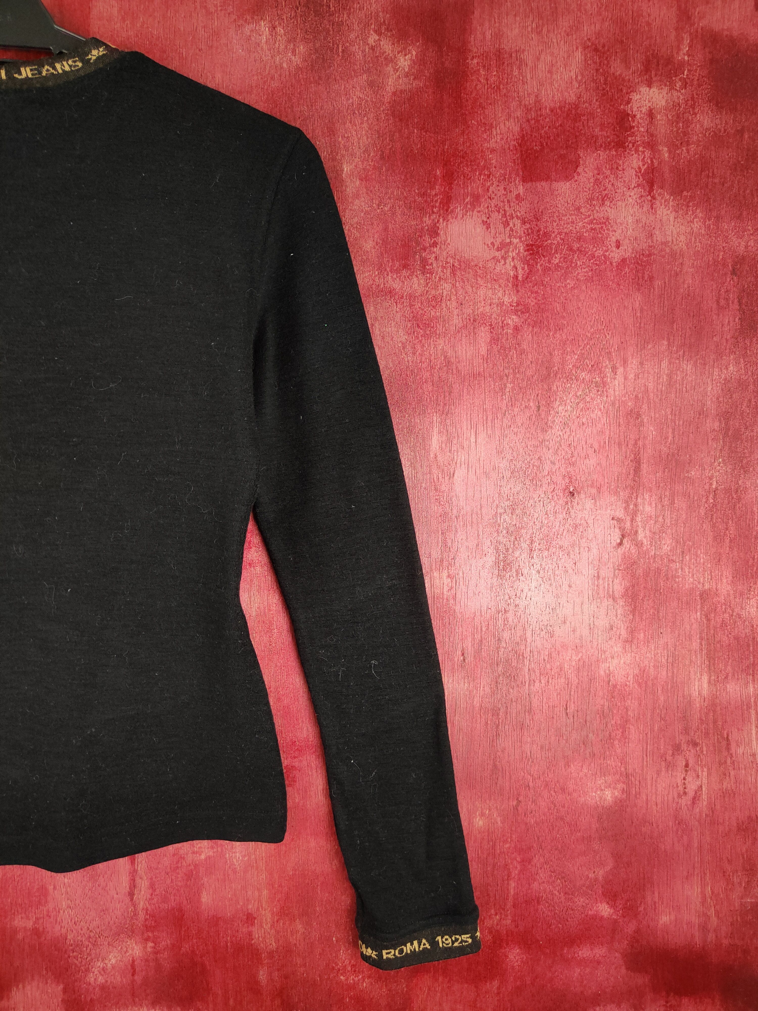 Fendi DL Fendi plain Black knitwear vintage #S692 Size S / US 4 / IT 40 - 11 Thumbnail