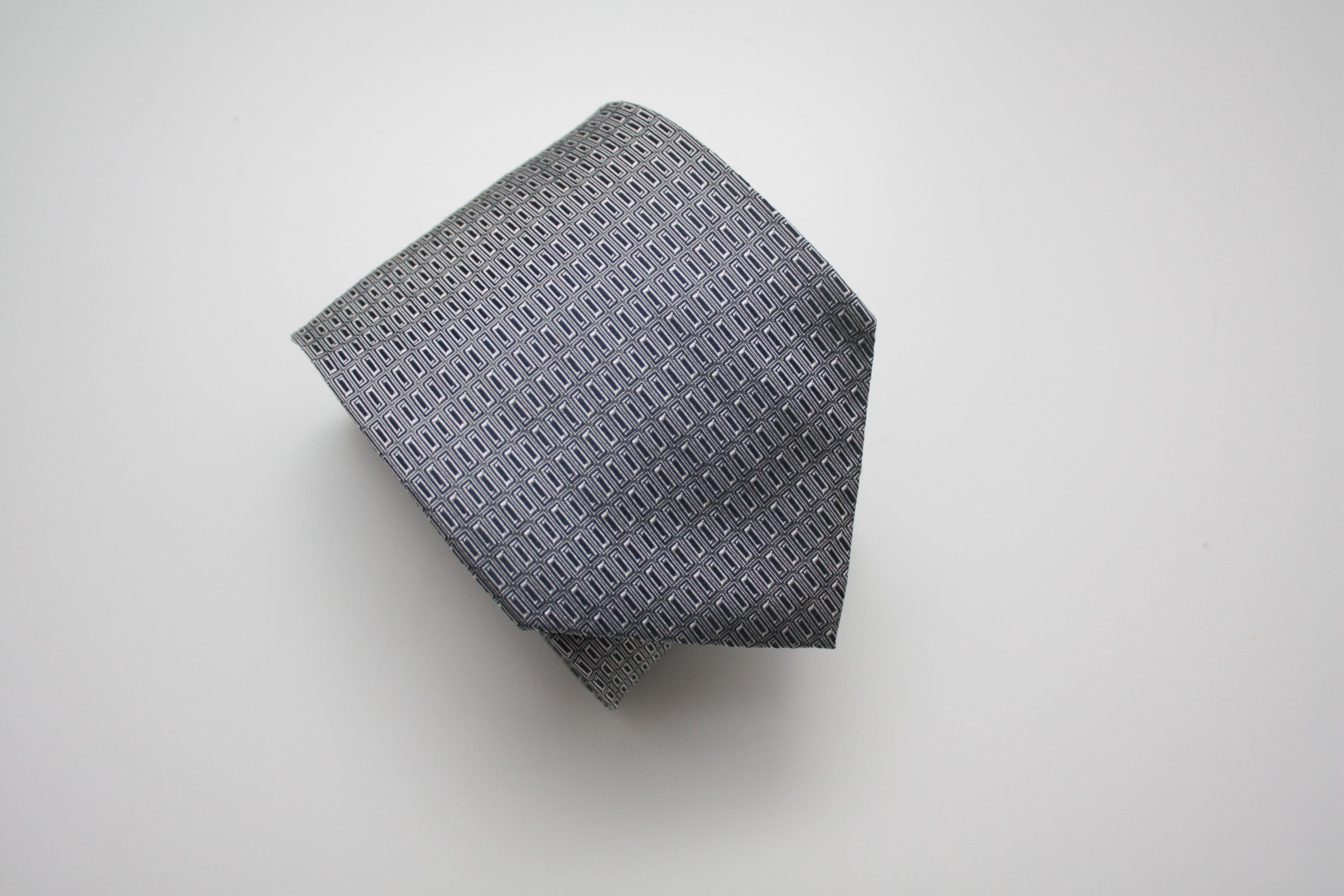 Gucci Gucci Gray Silk Tie Made In Italy Size ONE SIZE - 4 Thumbnail