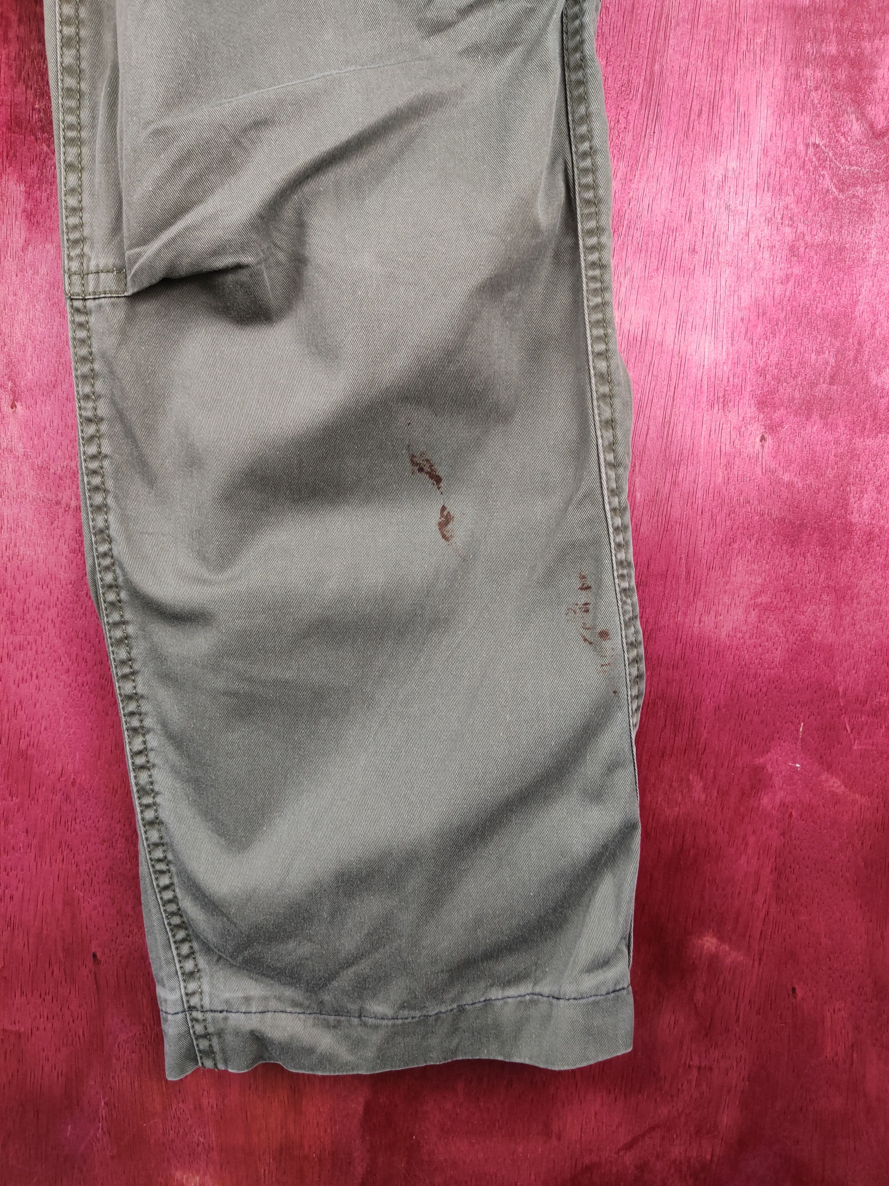 Japanese Brand Real Crush Clothing Multi Pocket Tactical Cargo Pants #S697 Size US 34 / EU 50 - 6 Thumbnail