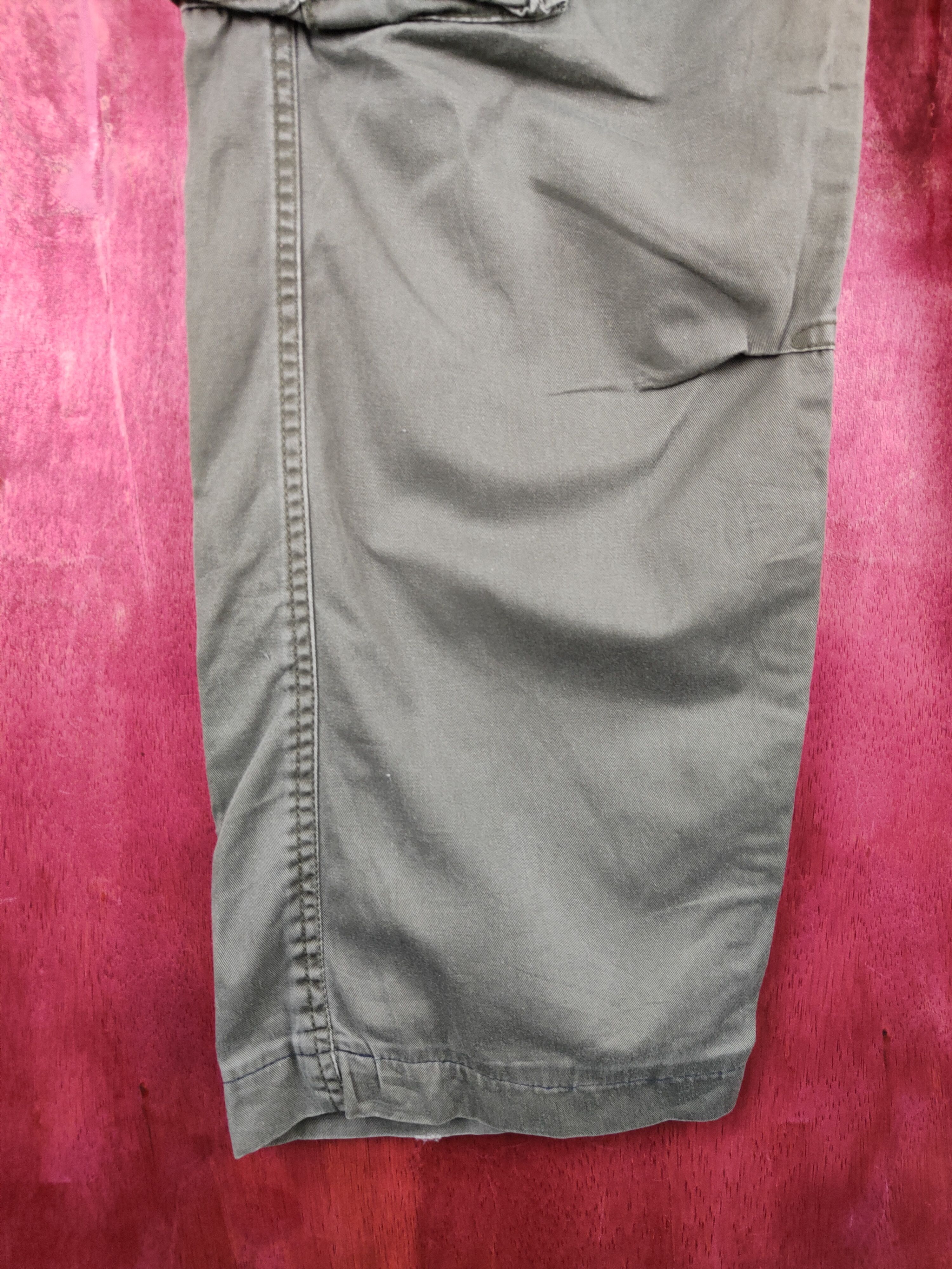 Japanese Brand Real Crush Clothing Multi Pocket Tactical Cargo Pants #S697 Size US 34 / EU 50 - 4 Thumbnail