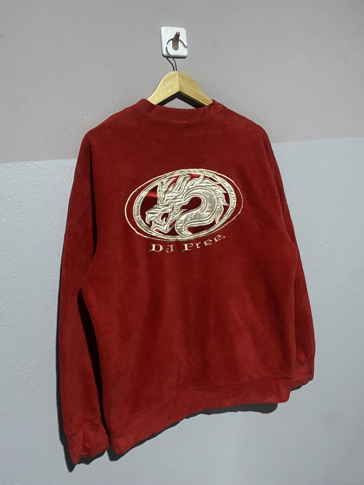 Japanese Brand 🔥SALE🔥DJ FREE DRAGON MOTIFS FLEECE SWEATSHIRT Size US L / EU 52-54 / 3 - 3 Thumbnail