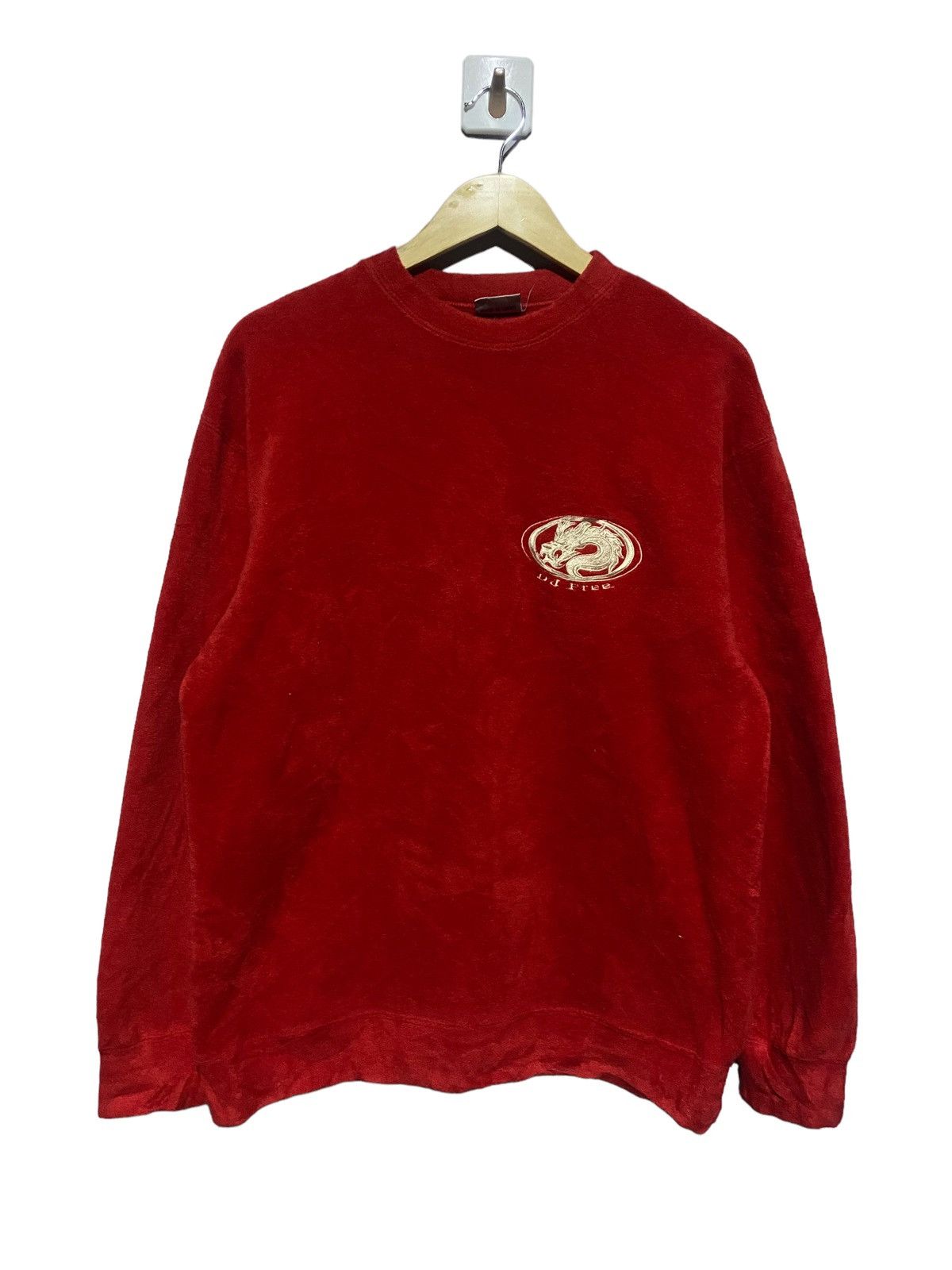 Japanese Brand 🔥SALE🔥DJ FREE DRAGON MOTIFS FLEECE SWEATSHIRT Size US L / EU 52-54 / 3 - 2 Thumbnail