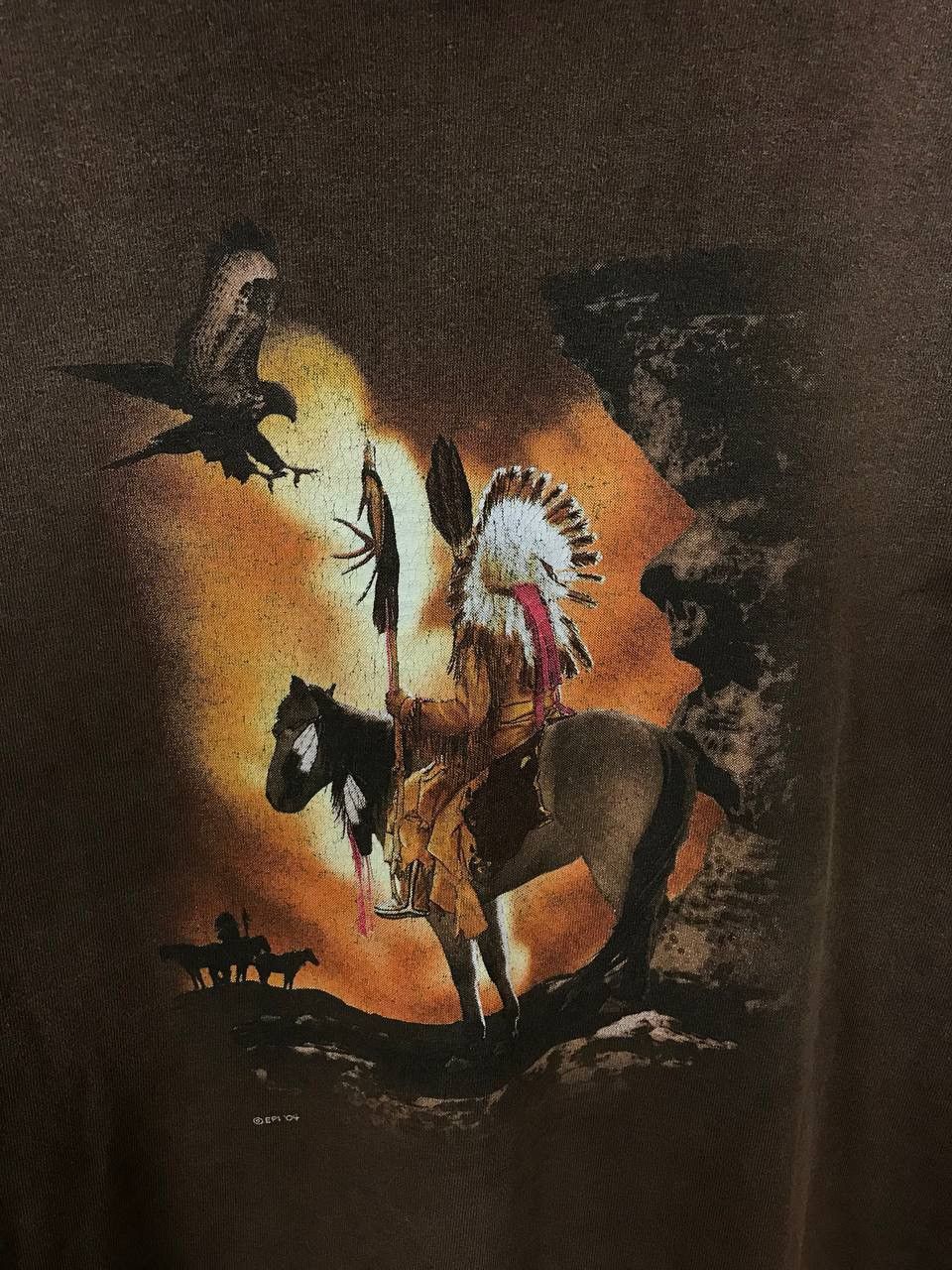 Vintage Indians Animal USA 2004 tee Size US M / EU 48-50 / 2 - 3 Thumbnail