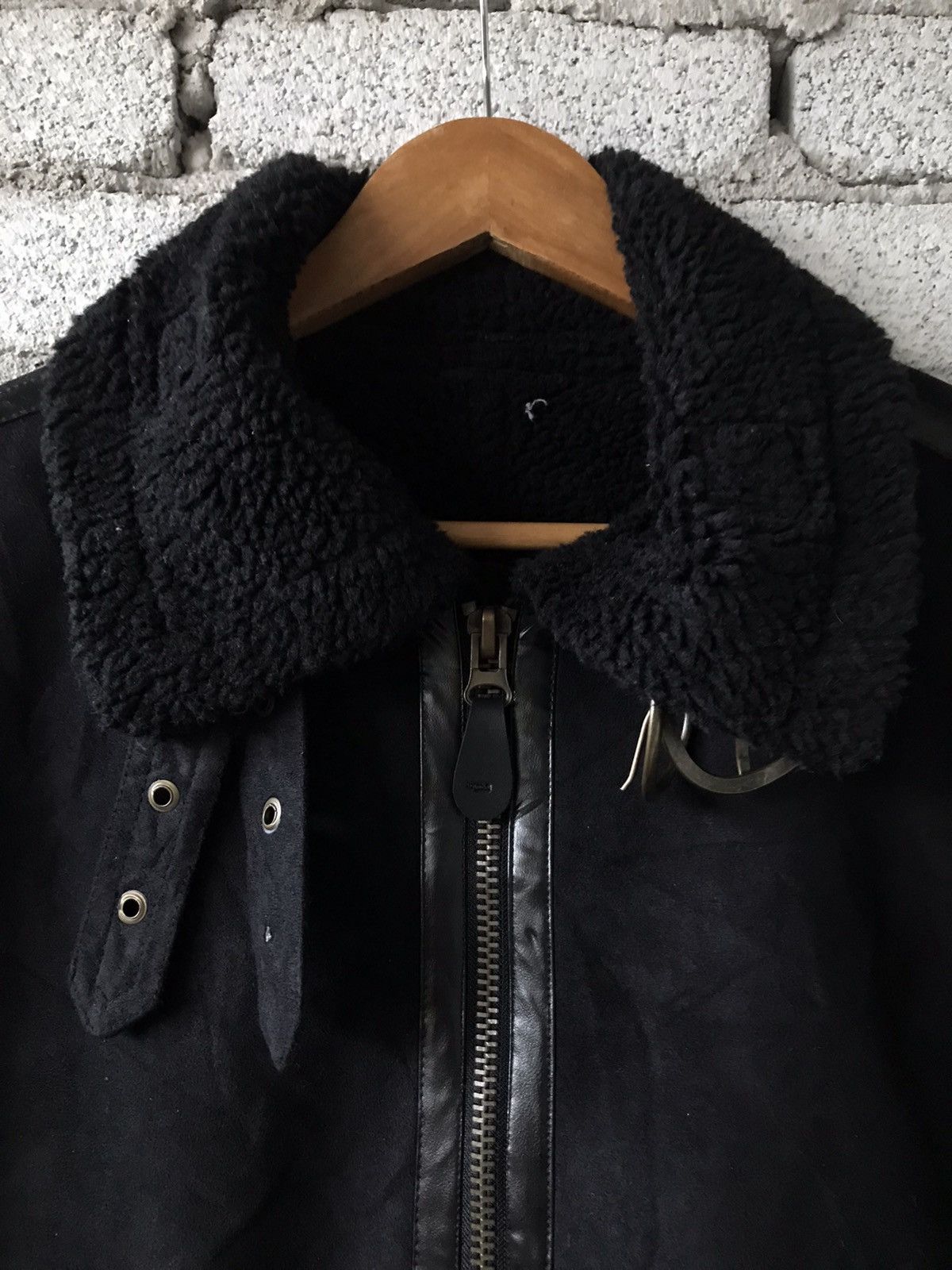 Japanese Brand Unbrand Suede Jacket B3 Design Size US S / EU 44-46 / 1 - 6 Thumbnail