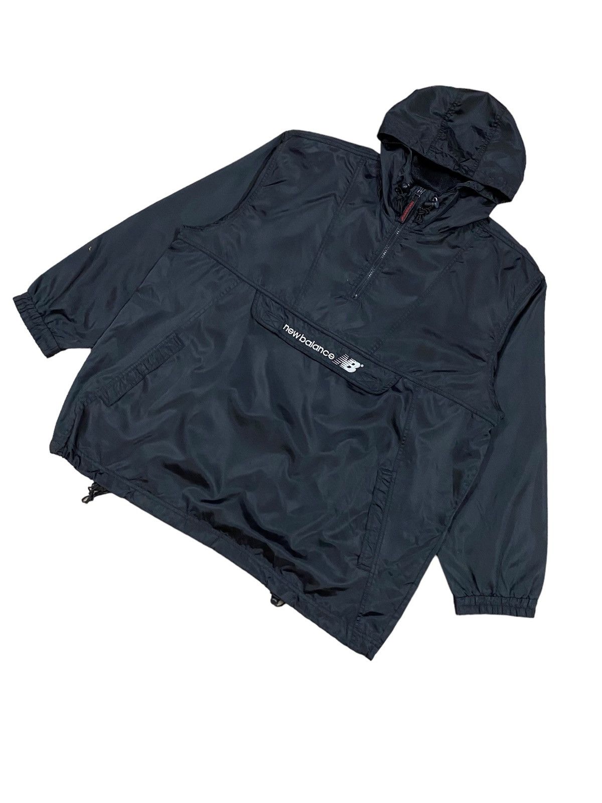 New Balance × Vintage Vtg🔥New Balance Anorak Embroidery Jacket Size US L / EU 52-54 / 3 - 7 Thumbnail