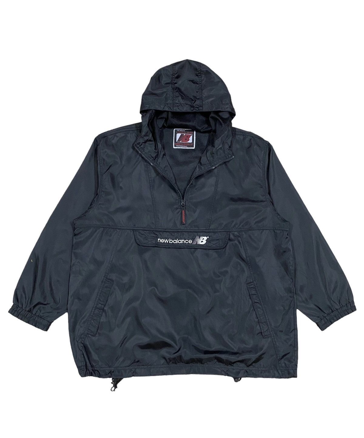 New Balance × Vintage Vtg🔥New Balance Anorak Embroidery Jacket Size US L / EU 52-54 / 3 - 1 Thumbnail
