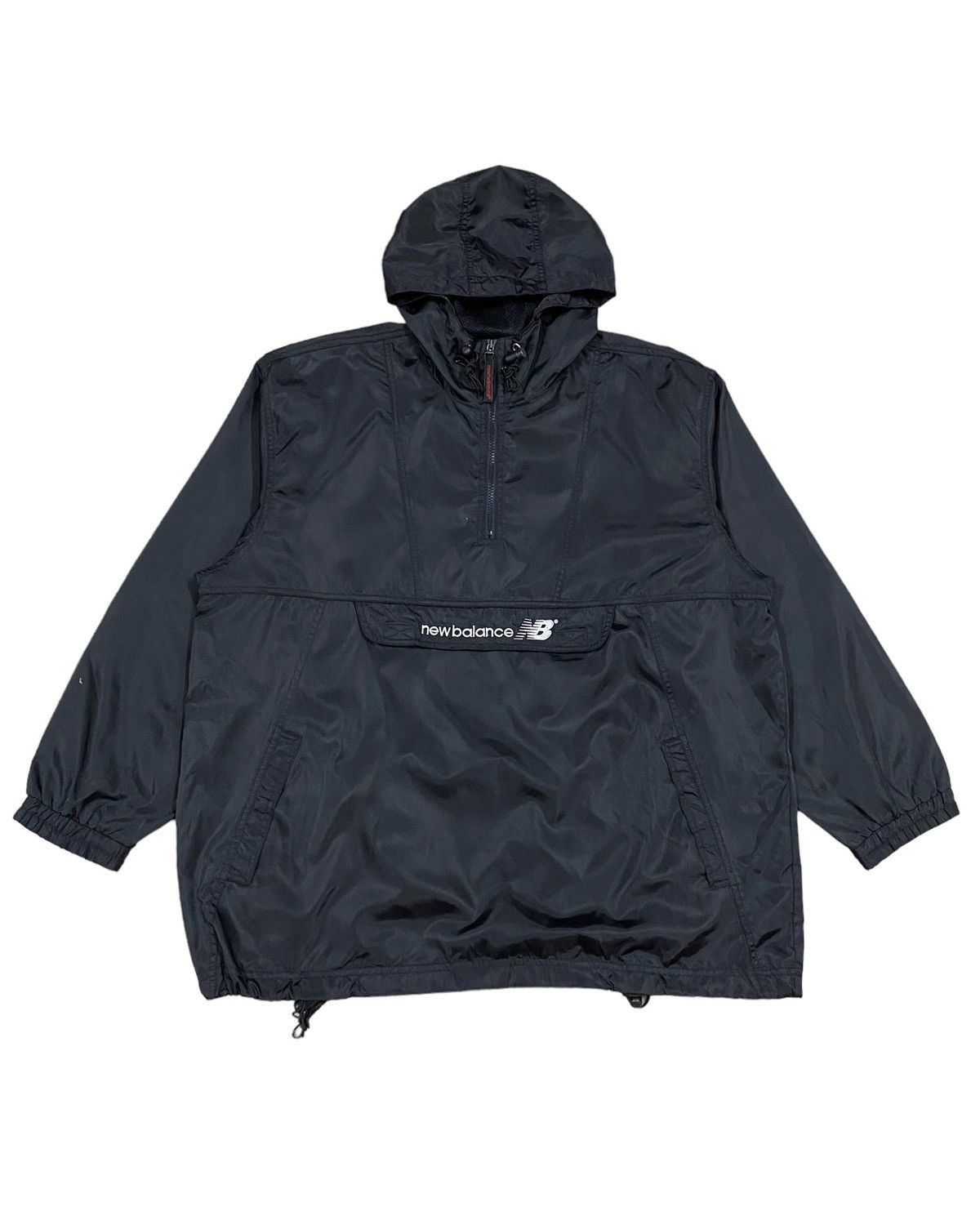 New Balance × Vintage Vtg🔥New Balance Anorak Embroidery Jacket Size US L / EU 52-54 / 3 - 3 Thumbnail