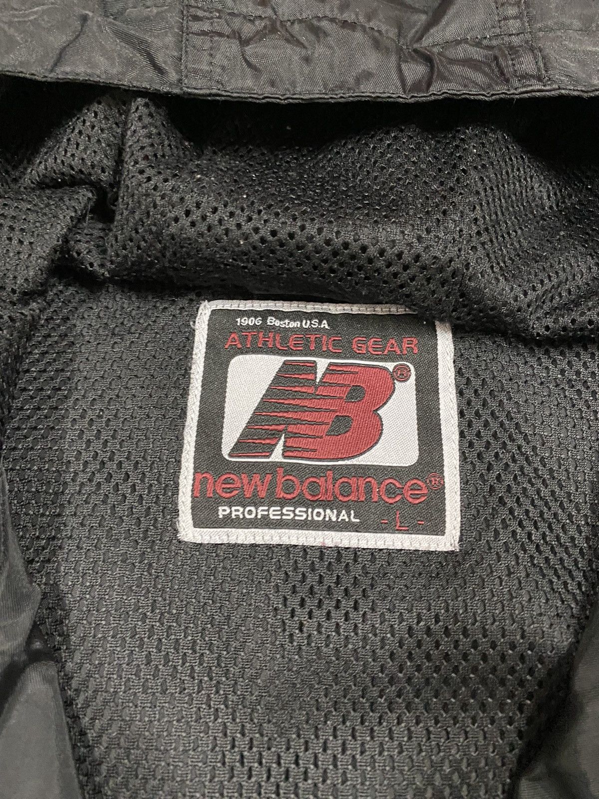 New Balance × Vintage Vtg🔥New Balance Anorak Embroidery Jacket Size US L / EU 52-54 / 3 - 13 Thumbnail