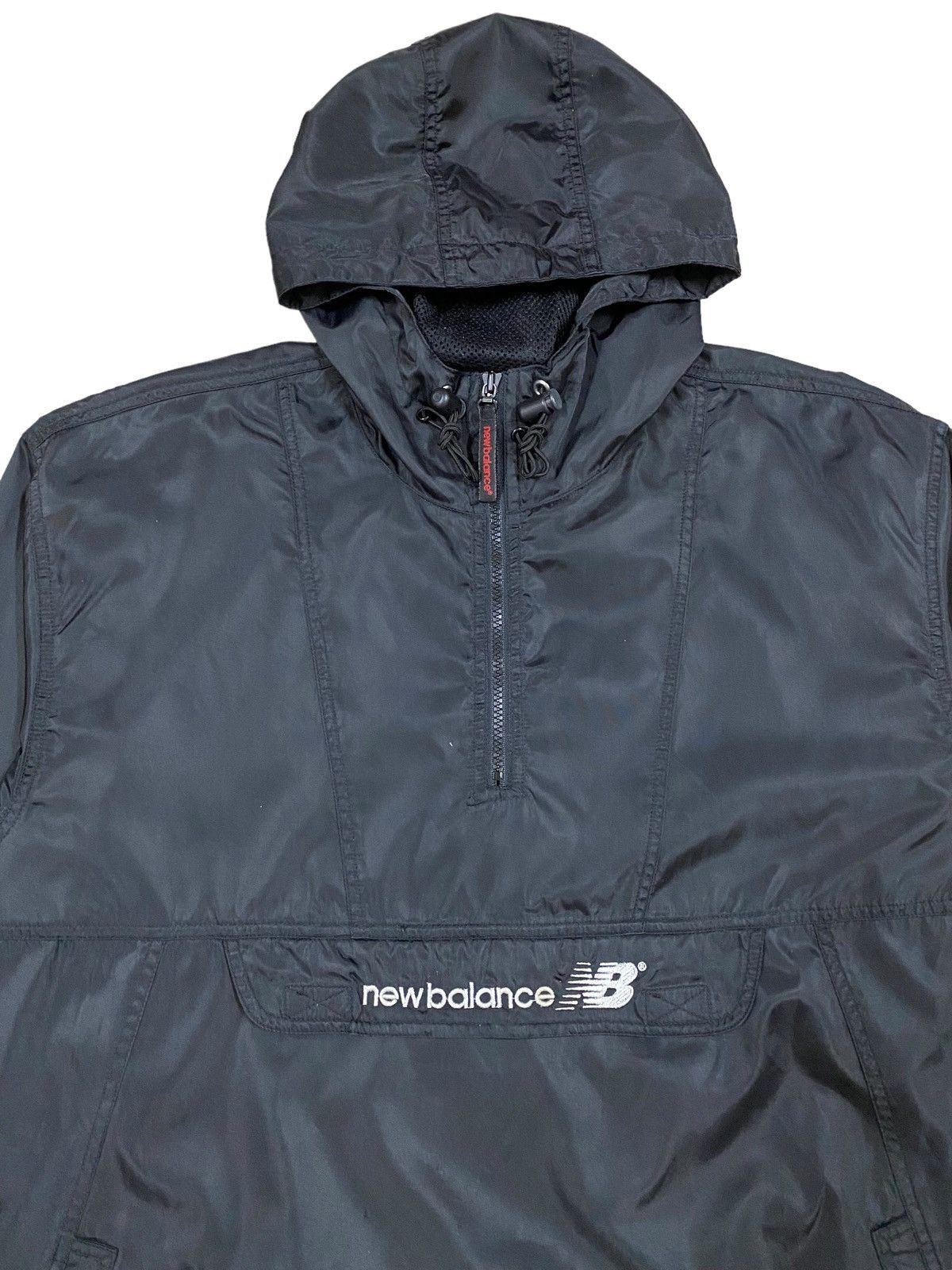 New Balance × Vintage Vtg🔥New Balance Anorak Embroidery Jacket Size US L / EU 52-54 / 3 - 4 Thumbnail