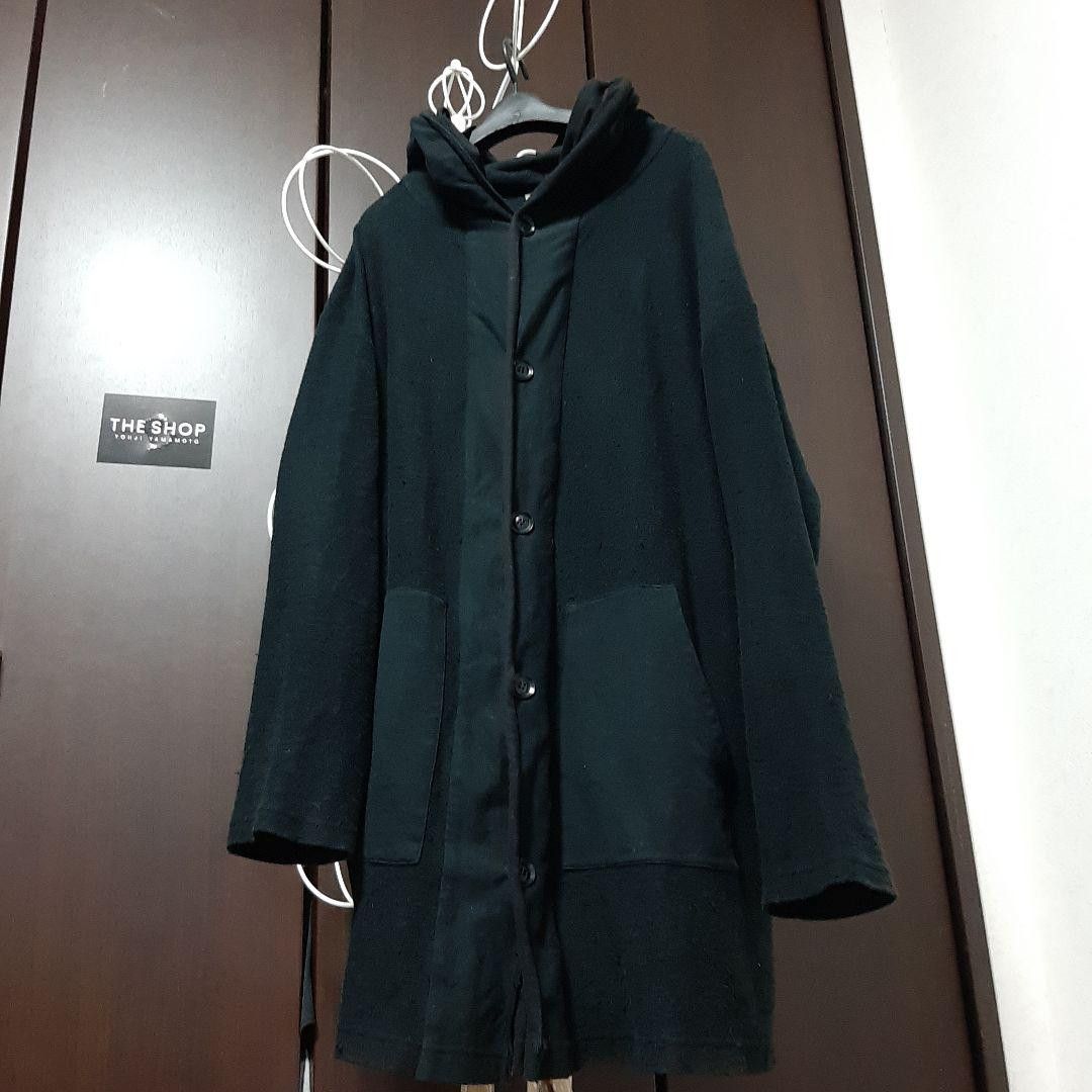 ジャケット・アウター Yohji Yamamoto Pour Homme HOODED COAT AW99 YYPH Yohji Yamamoto Pour Homme Laine Wool Hooded Coat