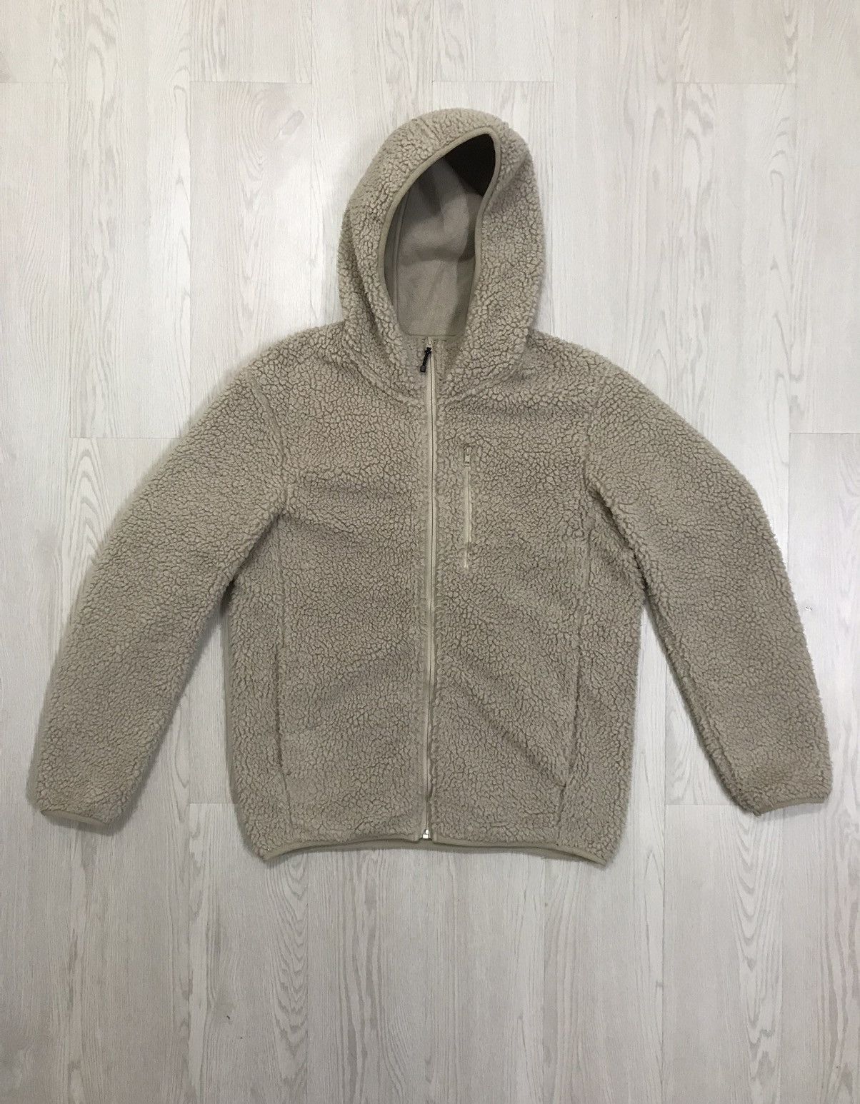Japanese Brand × Uniqlo × Vintage Vintage Deep Pile Sherpa Jacket Inspired Undercover Size US M / EU 48-50 / 2 - 1 Thumbnail