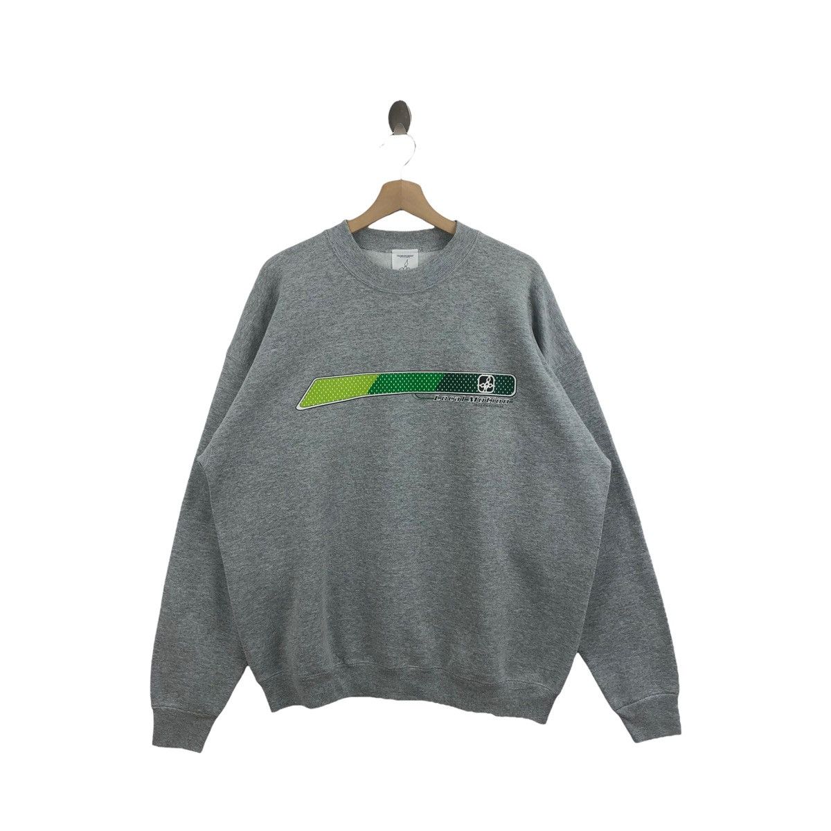 Pick!! Vtg LOCAL MOTION Big Logo Sweatshirt Pullover Jumper