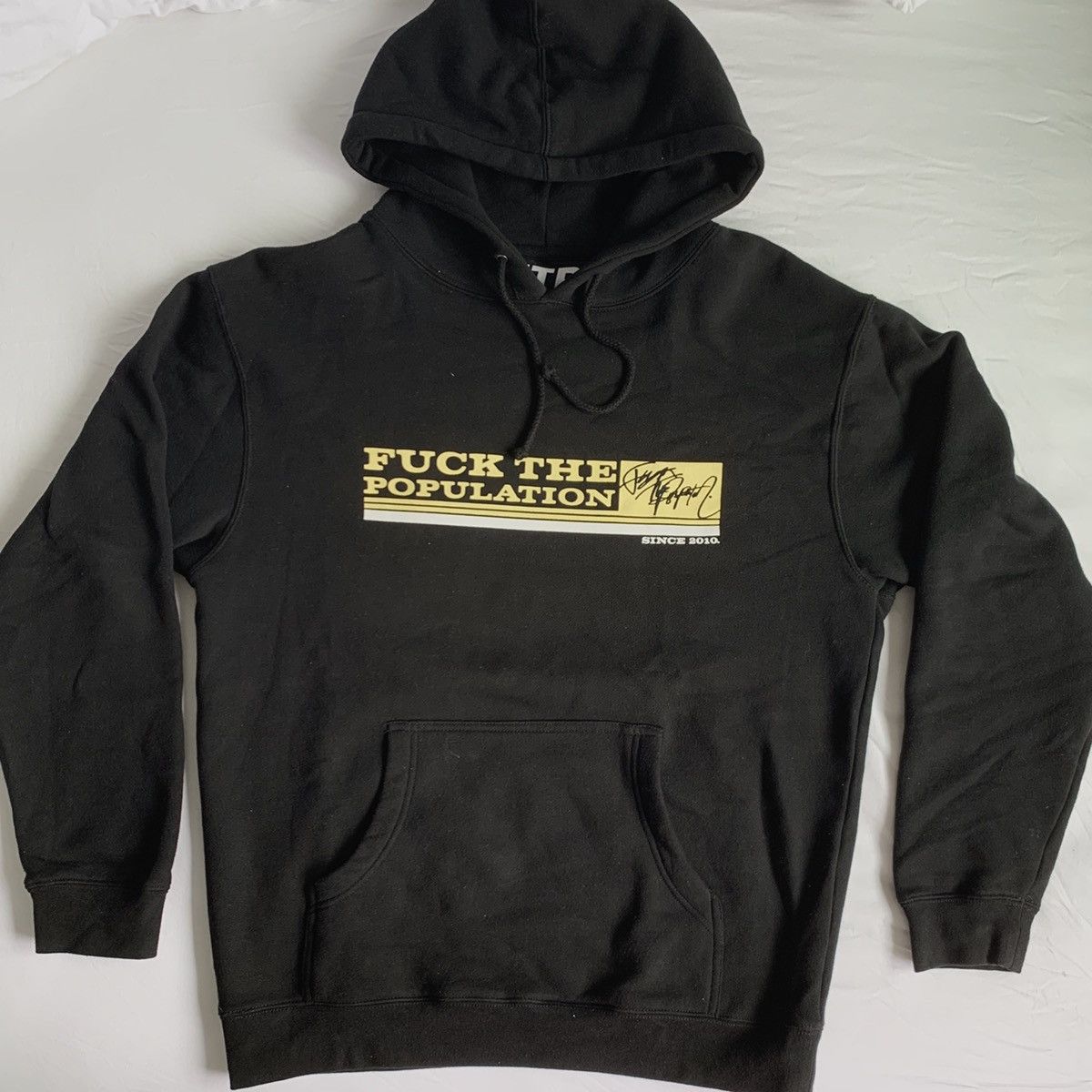 Fuck The Population FTP Signature Hoodie Grailed