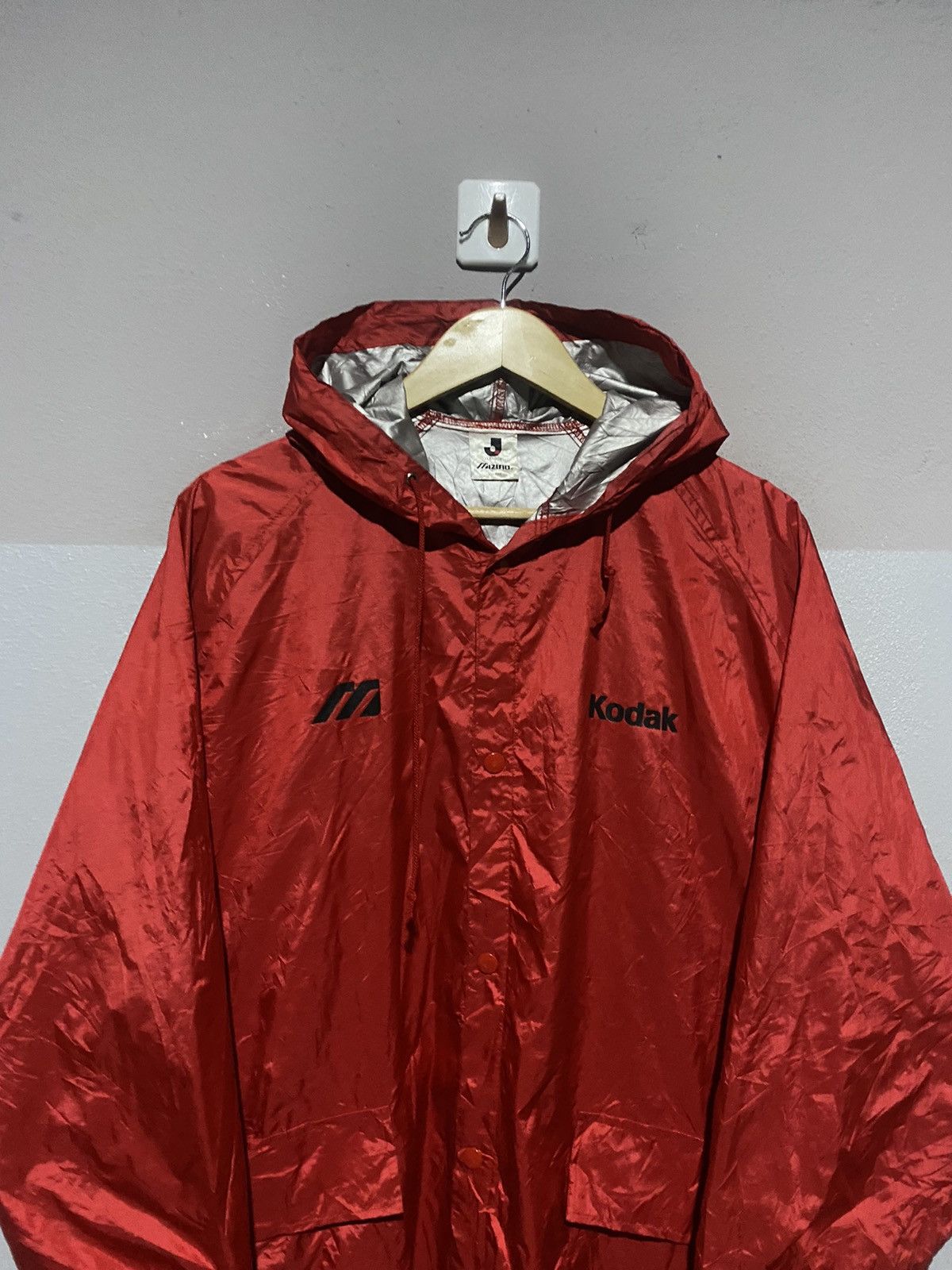 Kodak × Mizuno × Vintage 🔥SALE🔥VINTAGE J LEAGUE NYLON RAINCOAT Size US L / EU 52-54 / 3 - 7 Thumbnail