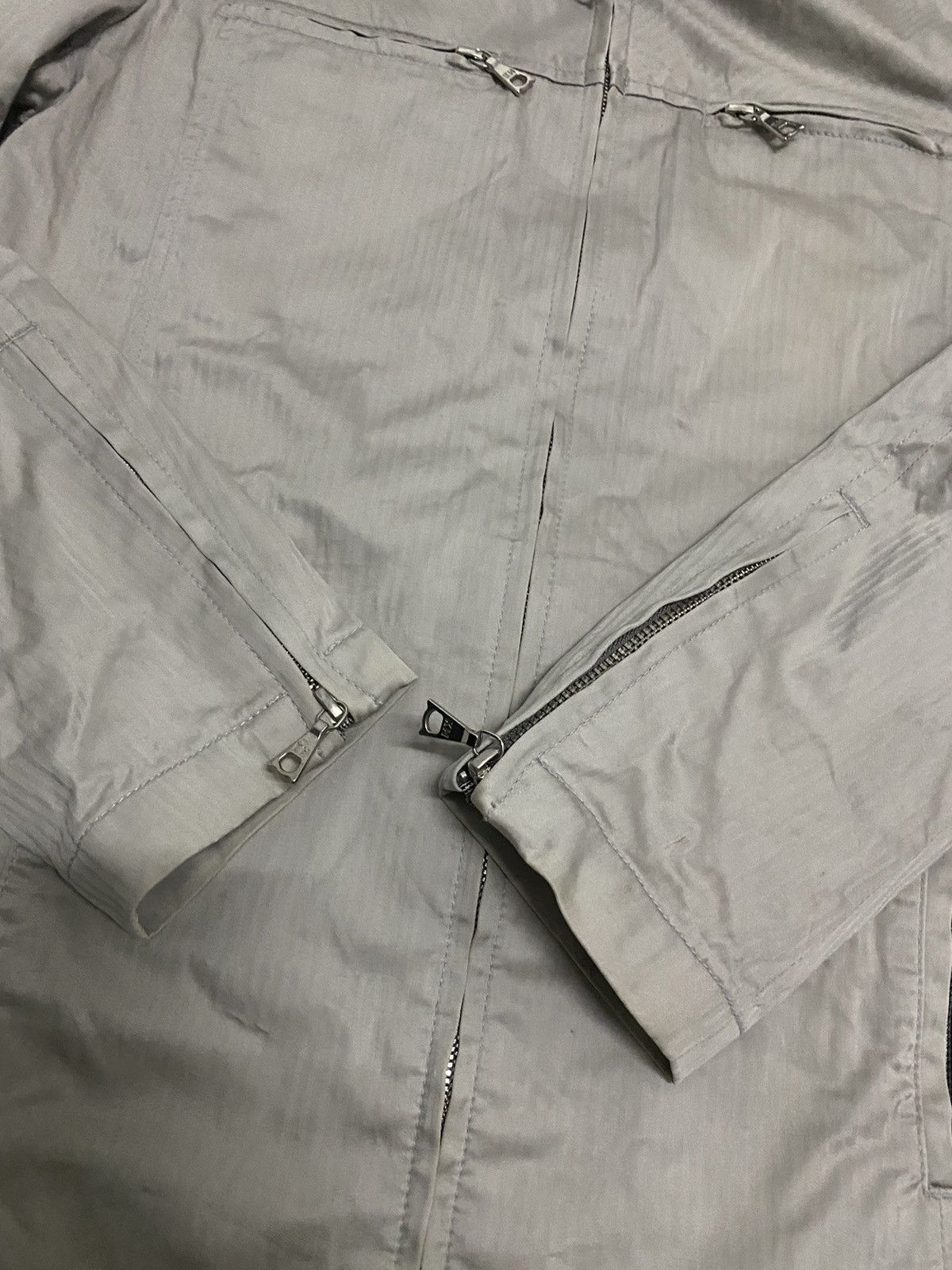Katharine Hamnett London × Vintage Vintage Katharine Hamnett London Zipper Light Jacket Size M / US 6-8 / IT 42-44 - 8 Thumbnail
