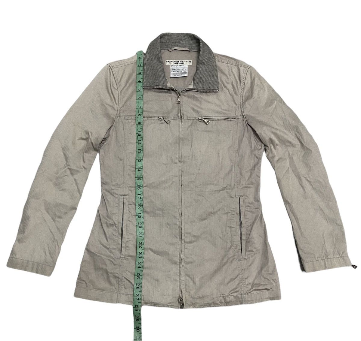 Katharine Hamnett London × Vintage Vintage Katharine Hamnett London Zipper Light Jacket Size M / US 6-8 / IT 42-44 - 11 Thumbnail