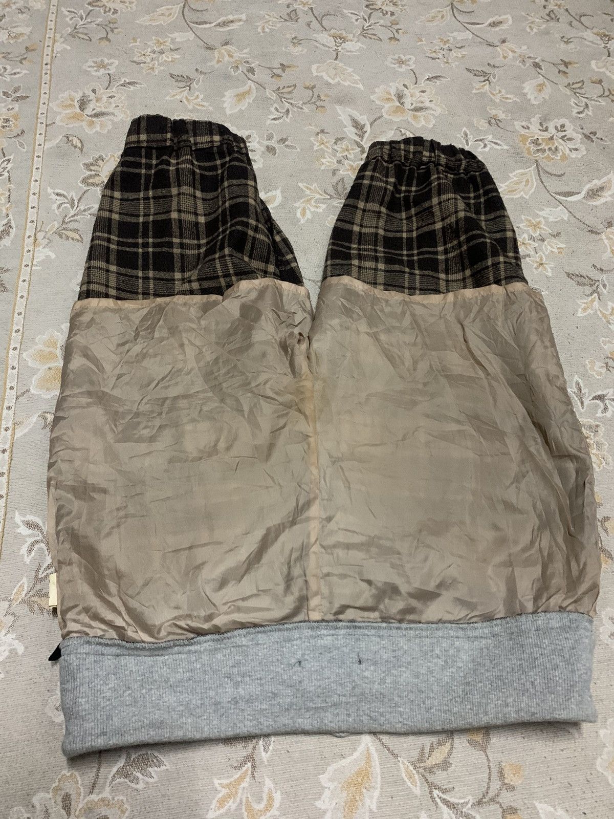 Japanese Brand × Vintage JAPANESE BRAND CHECK BONDAGE CROP PANTS Size US 34 / EU 50 - 11 Thumbnail