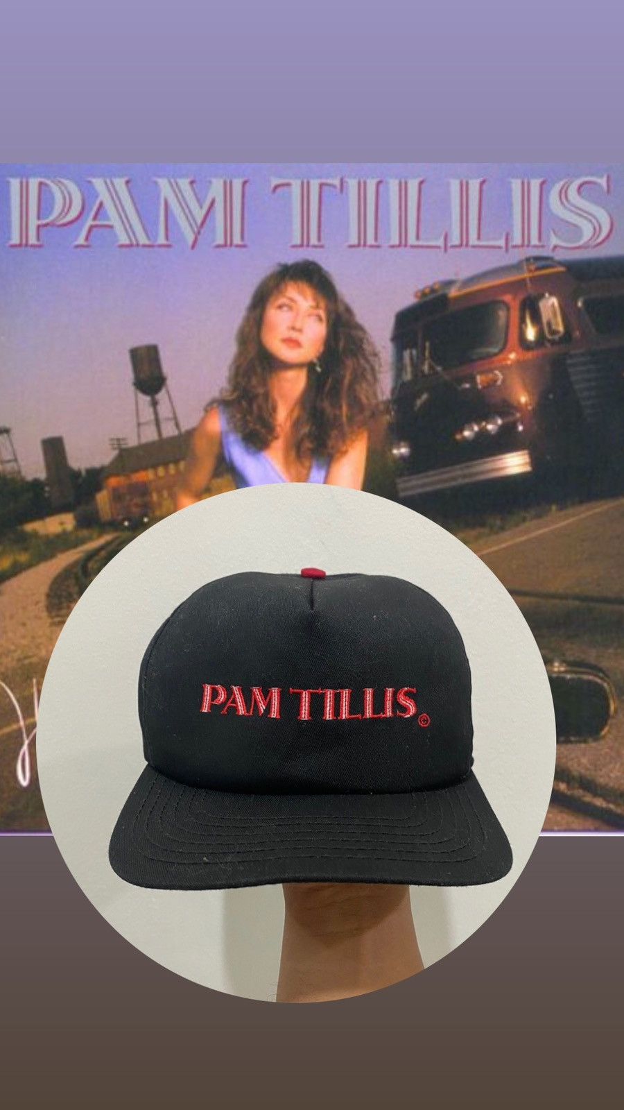 Band Tees × Vintage 90’s Pam Tillis Hat Size ONE SIZE - 1 Thumbnail