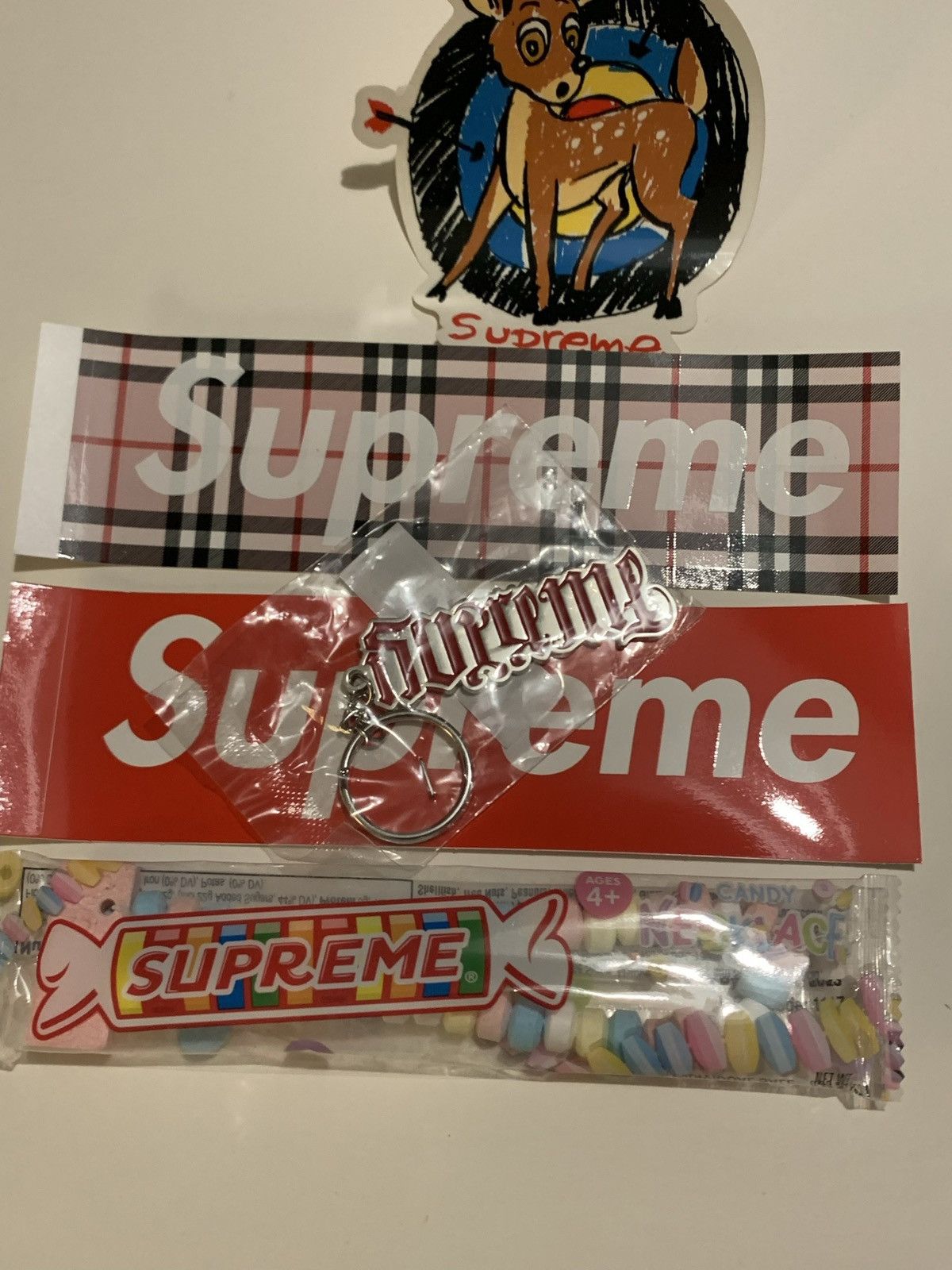 小物 \" Fuck EM ALL  \"  KeyRingHolder supreme SUPREME FUCK EM ALL KEYCHAIN BLACK