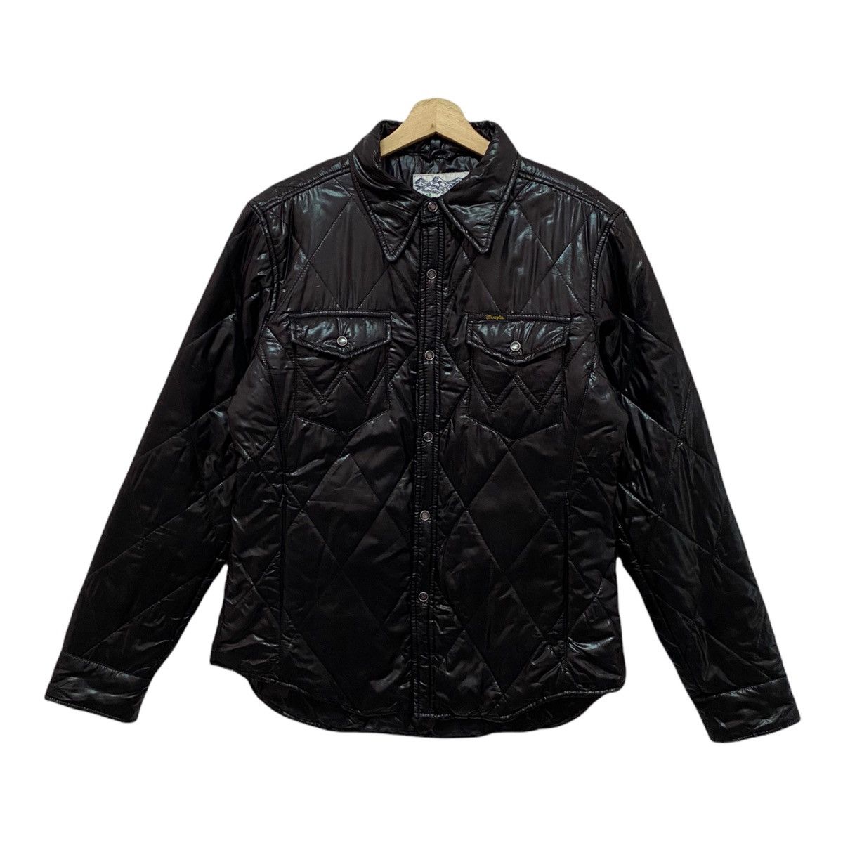 Wrangler 🔥VTG 80s WRANGLER OUTERWEAR PUFFER GOOSE DOWN BUTTON JACKET Size US S / EU 44-46 / 1 - 1 Thumbnail