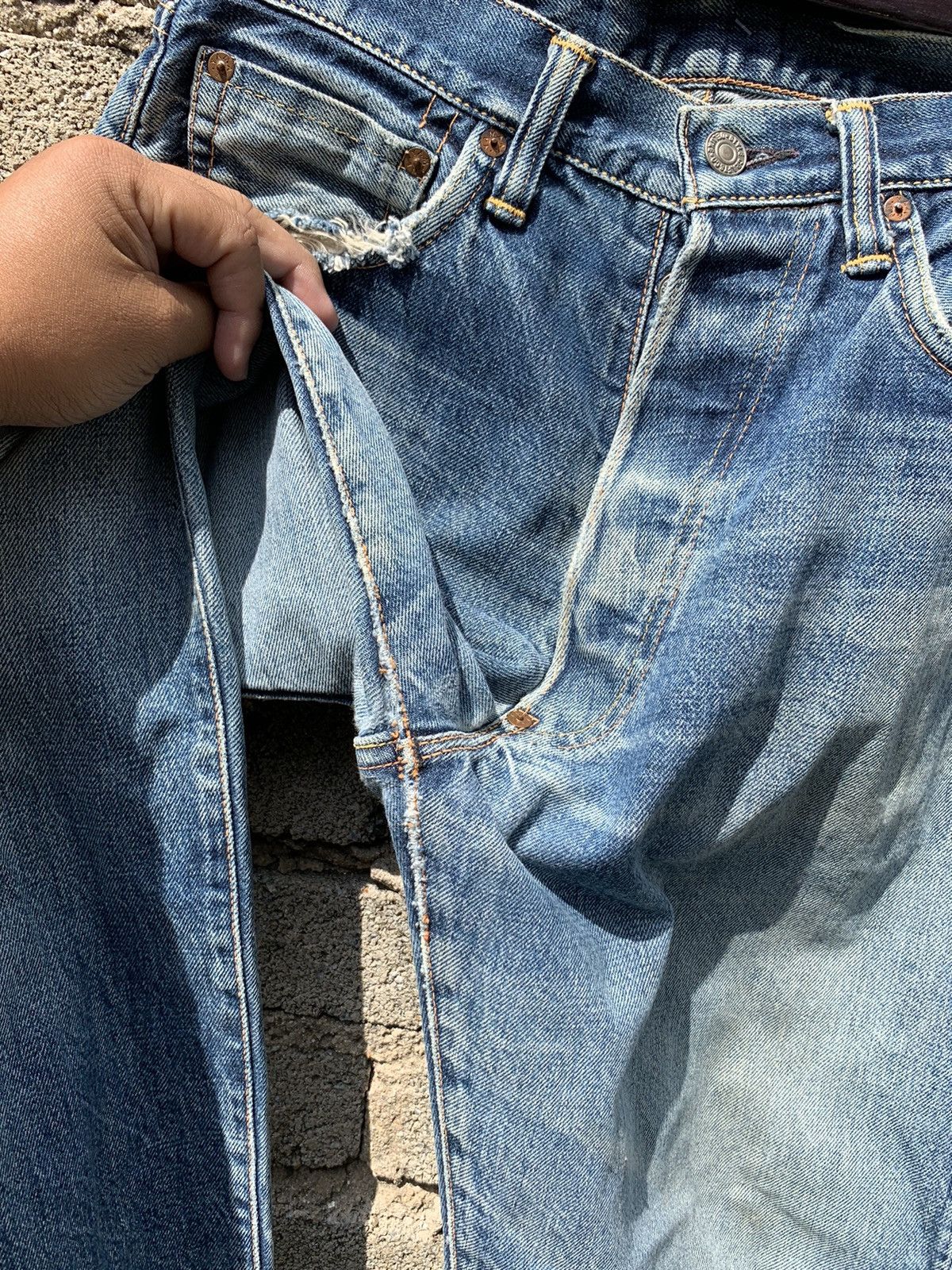 Evisu × Japanese Brand × Vintage Size 31: BEAUTIFUL FADED