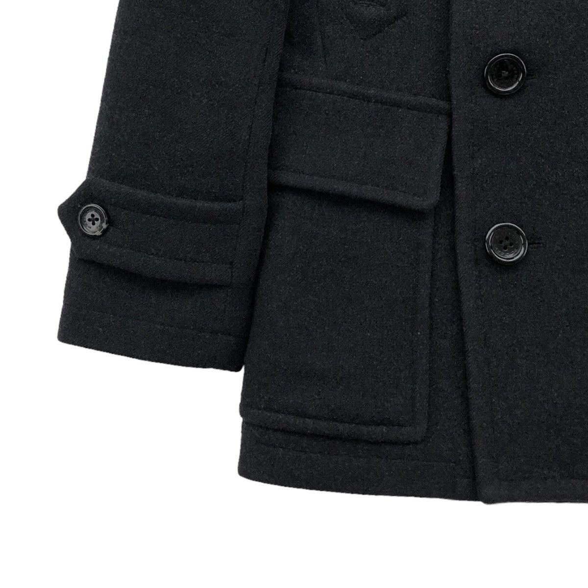 Burberry Authentic Burberry London Black Wool Lined Novacheck Jacket Size US M / EU 48-50 / 2 - 8 Thumbnail