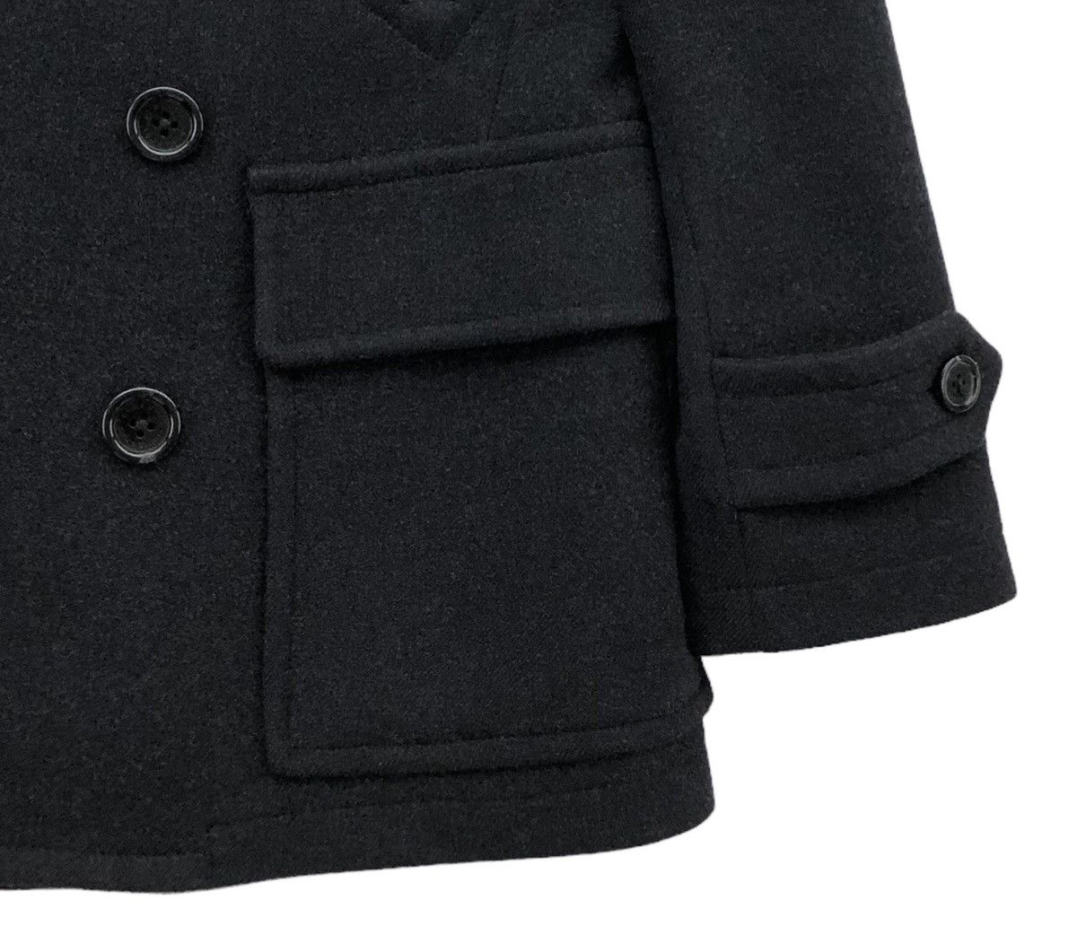 Burberry Authentic Burberry London Black Wool Lined Novacheck Jacket Size US M / EU 48-50 / 2 - 9 Thumbnail