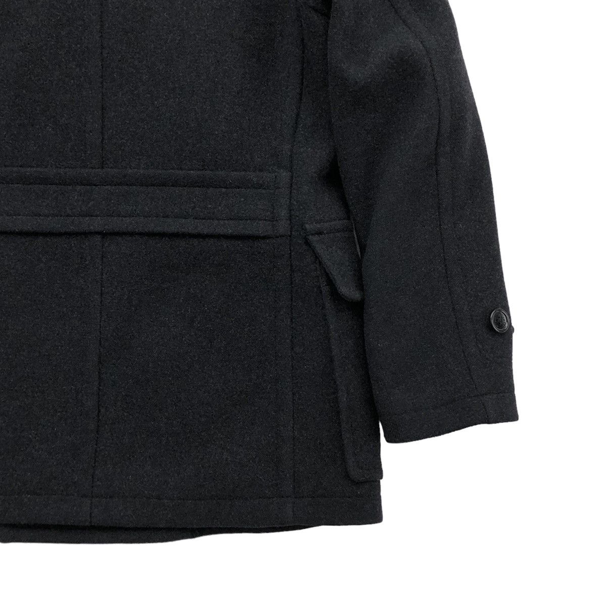 Burberry Authentic Burberry London Black Wool Lined Novacheck Jacket Size US M / EU 48-50 / 2 - 17 Thumbnail