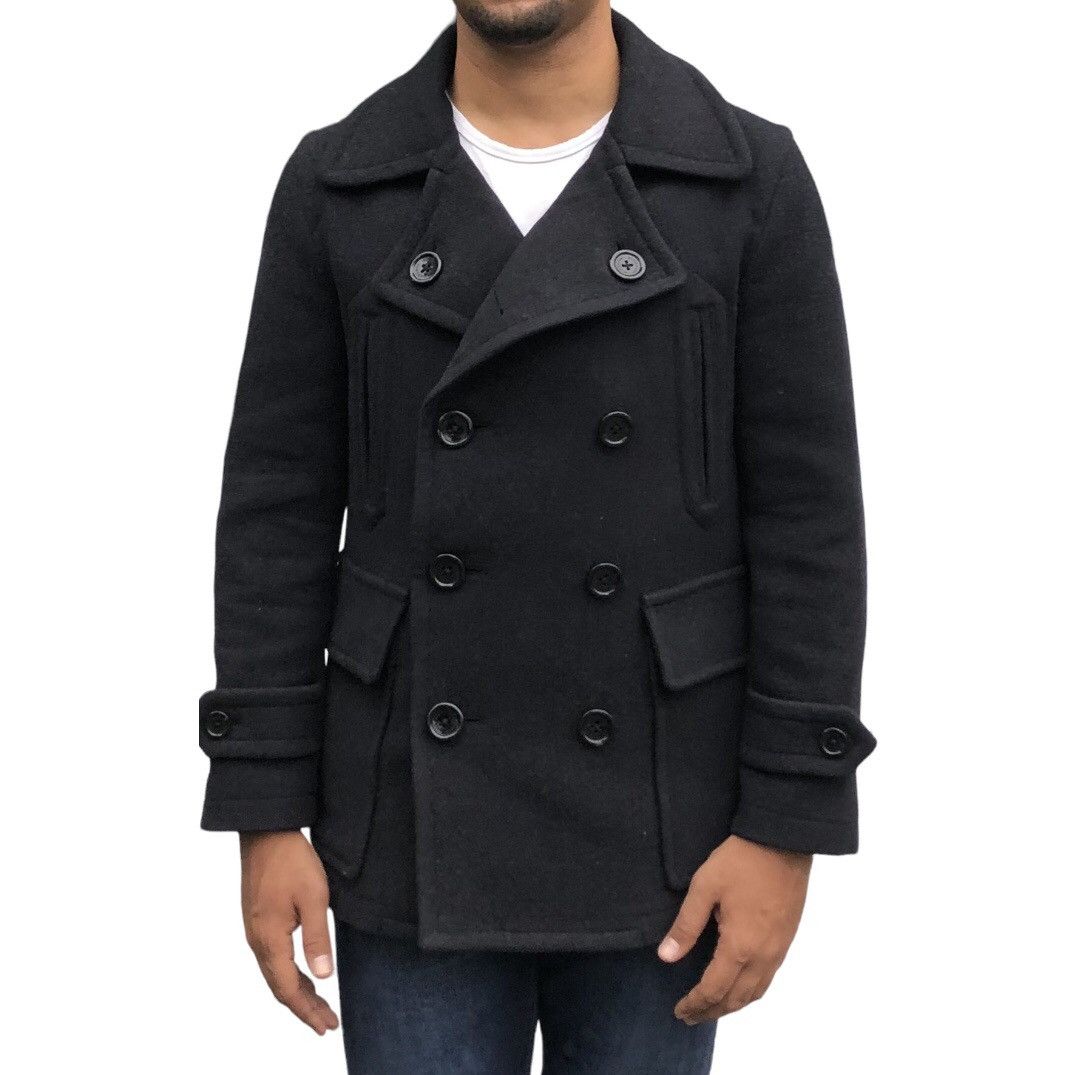 Burberry Authentic Burberry London Black Wool Lined Novacheck Jacket Size US M / EU 48-50 / 2 - 2 Thumbnail