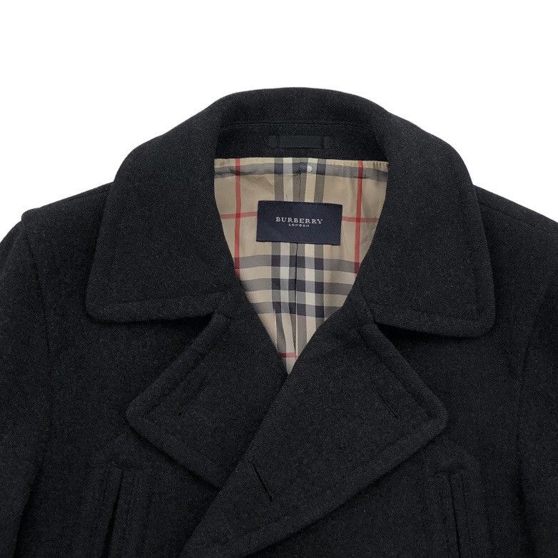 Burberry Authentic Burberry London Black Wool Lined Novacheck Jacket Size US M / EU 48-50 / 2 - 10 Thumbnail