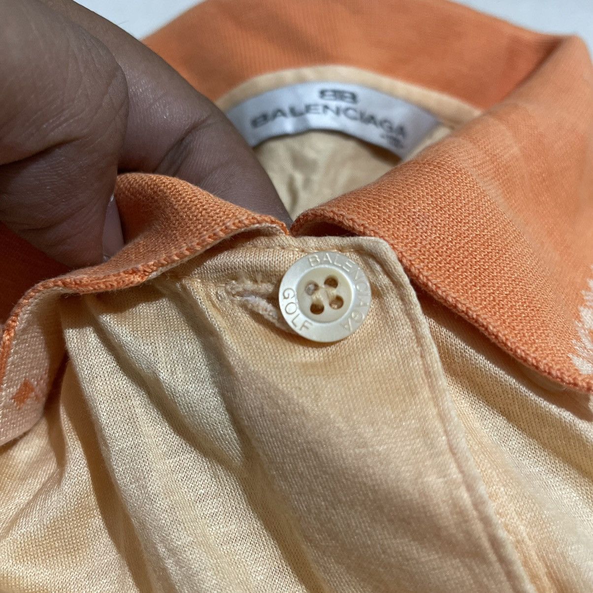 Vintage Balenciaga Polos Longsleeve
